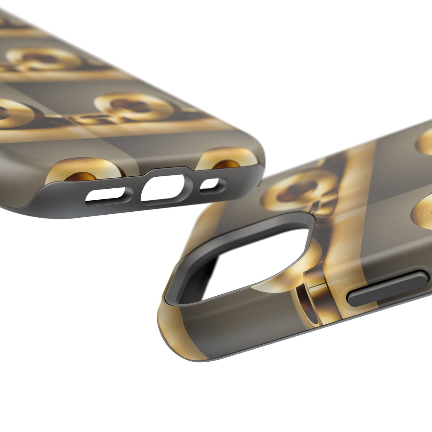 Gold Magnetic Tough Cases for iPhone 15 - Zion Legend Fashions