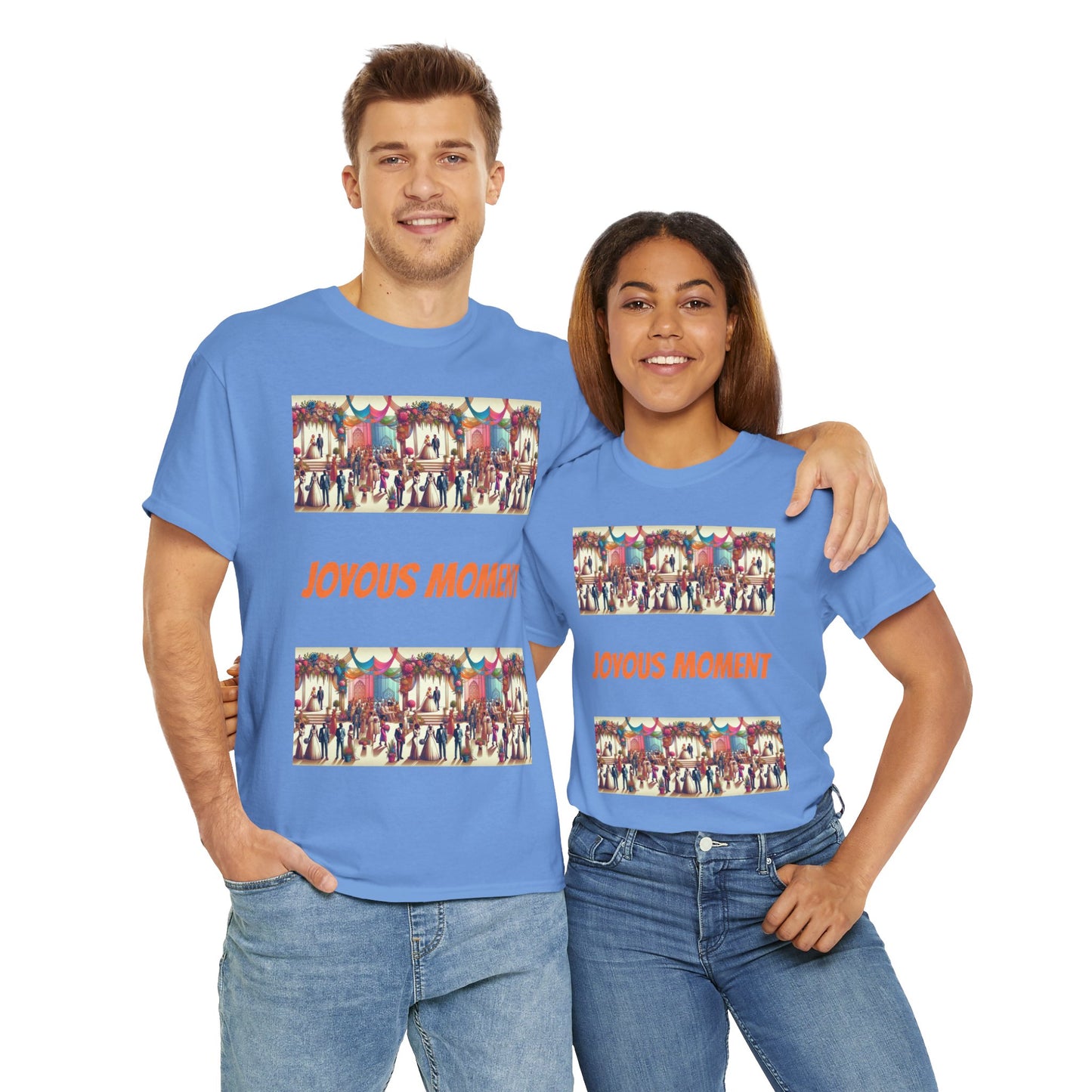 Joyous Moment Unisex Heavy Cotton Tee - Zion Legend Fashions
