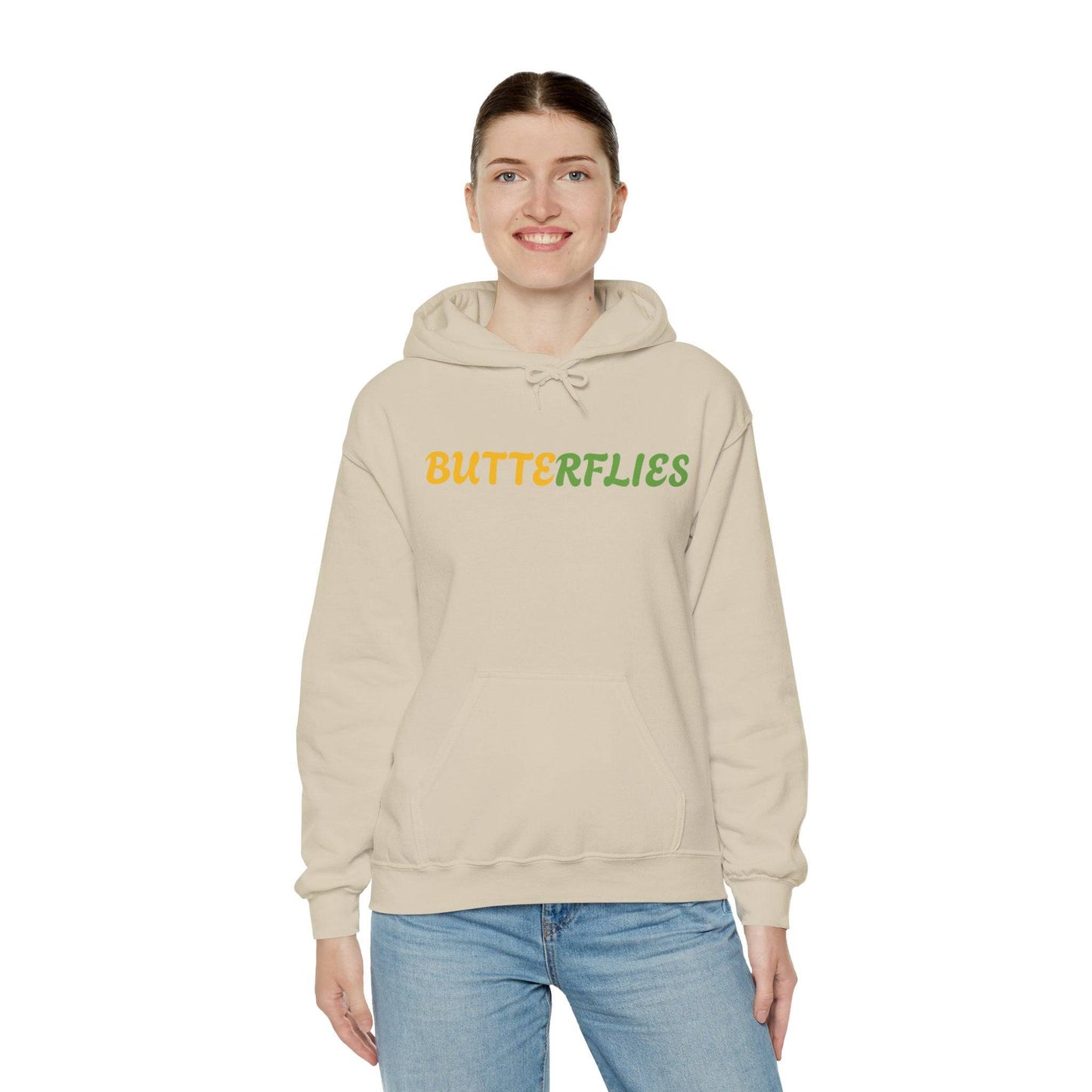 Butterflies Unisex Heavy Blend™ Hooded Sweatshirt - Zion Legend Fashions