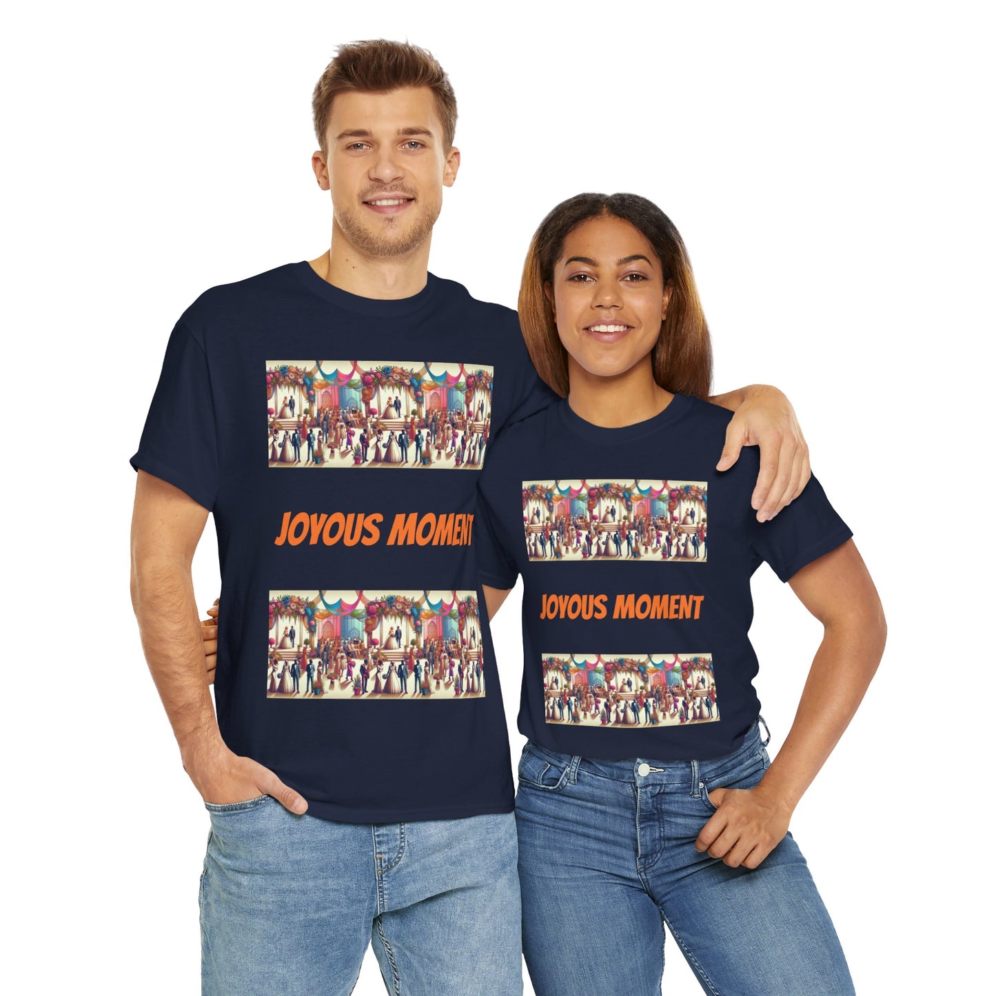 Joyous Moment Unisex Heavy Cotton Tee - Zion Legend Fashions