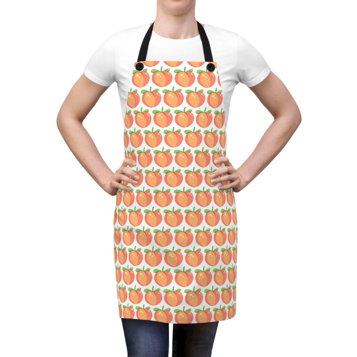 Pretty Peach Apron - Zion Legend Fashions