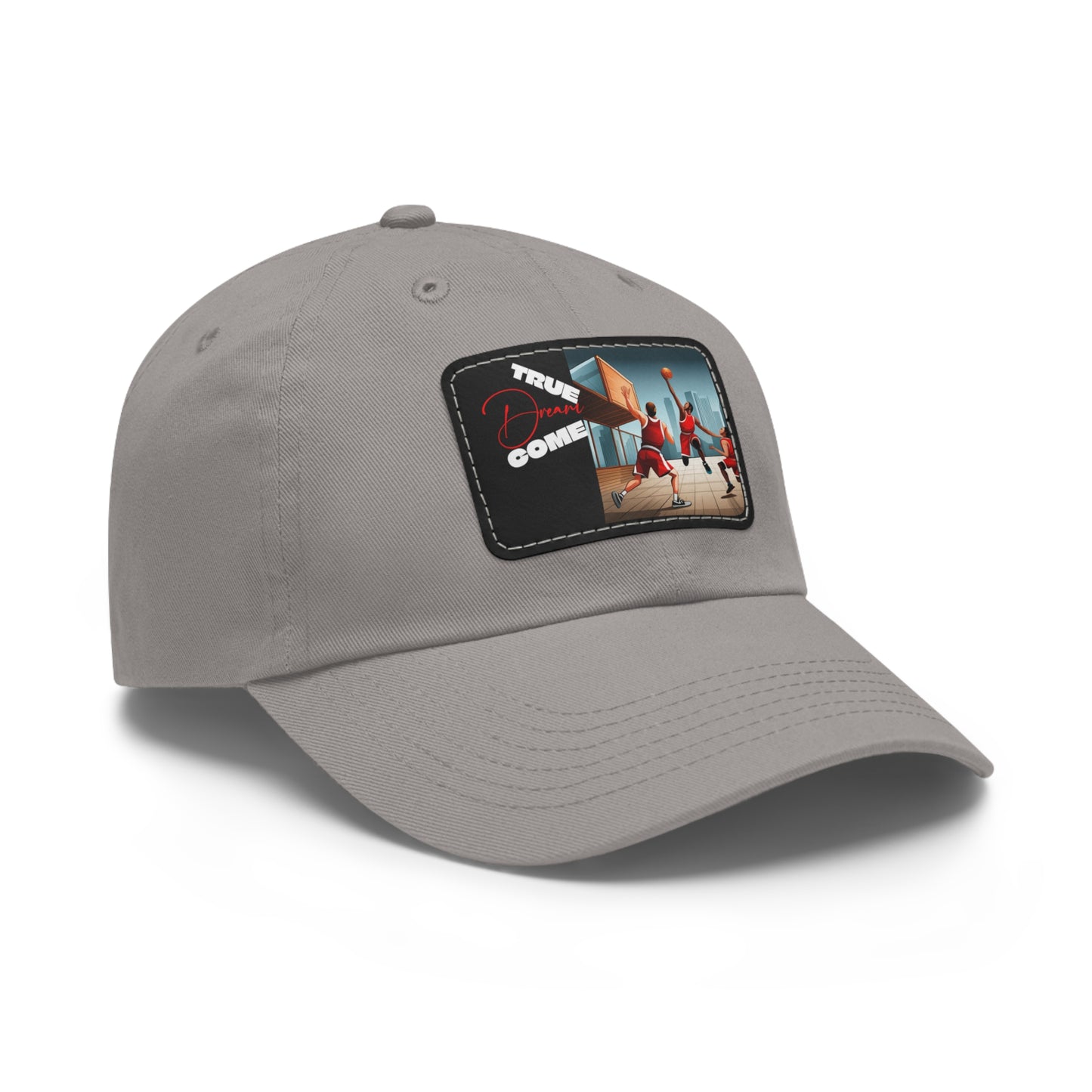 Dream Dad Hat with Leather Patch (Rectangle) - Available USA Only - Zion Legend Fashions