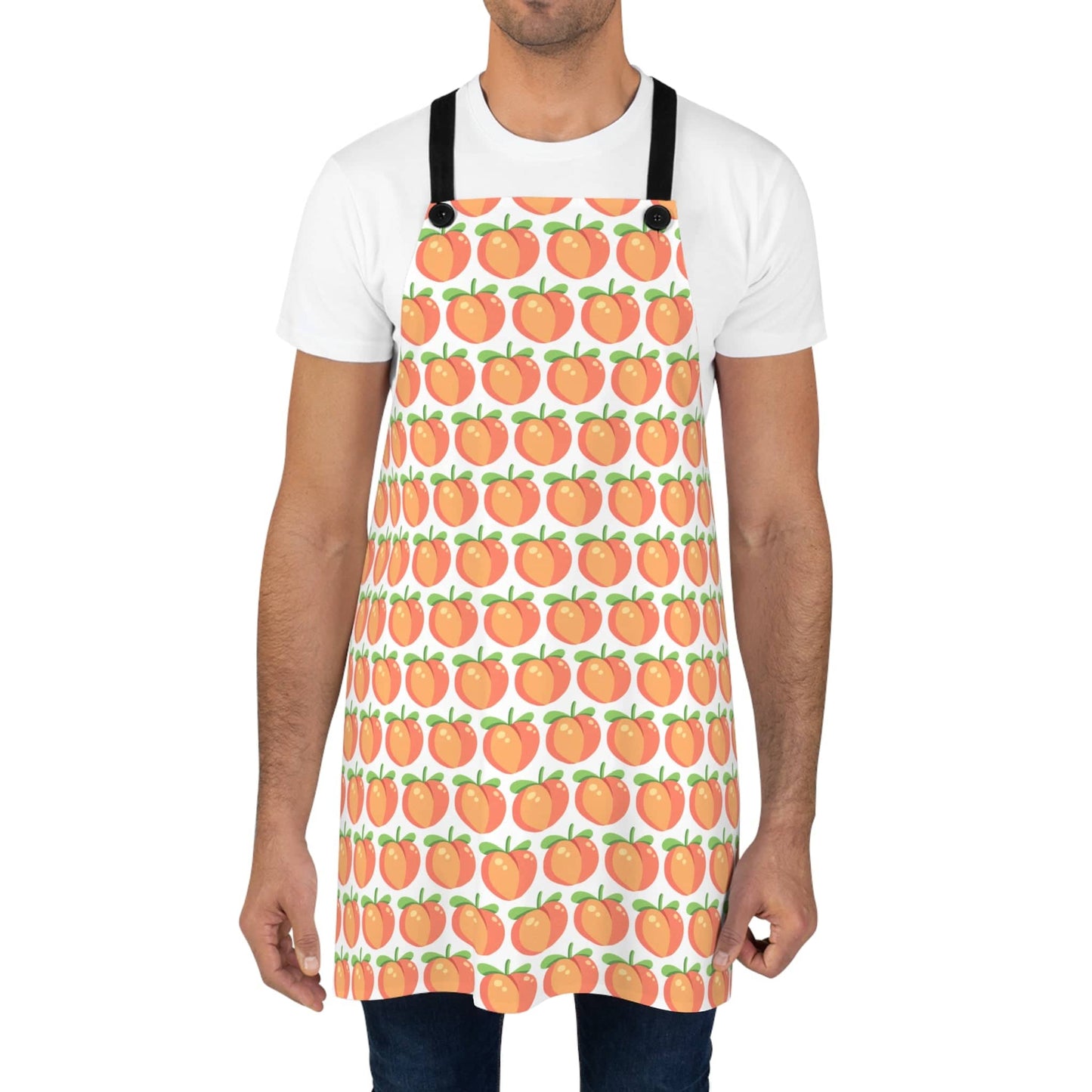 Pretty Peach Apron - Zion Legend Fashions