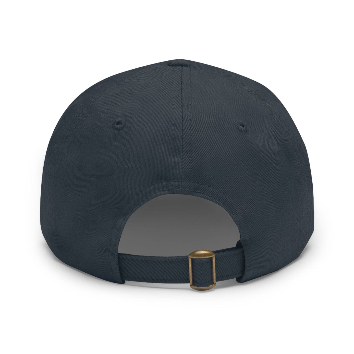 Dream Dad Hat with Leather Patch (Rectangle) - Available USA Only - Zion Legend Fashions