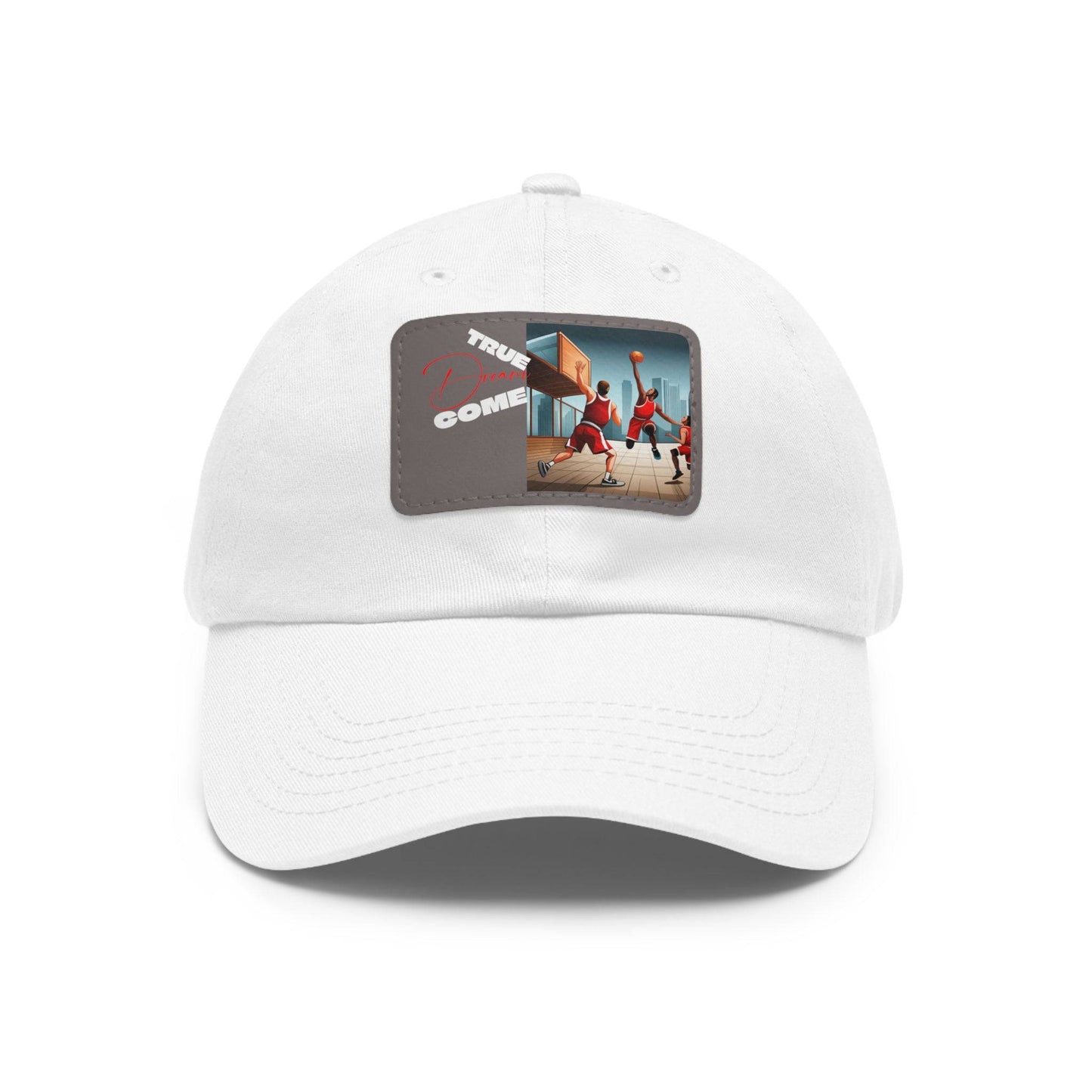 Dream Dad Hat with Leather Patch (Rectangle) - Available USA Only - Zion Legend Fashions