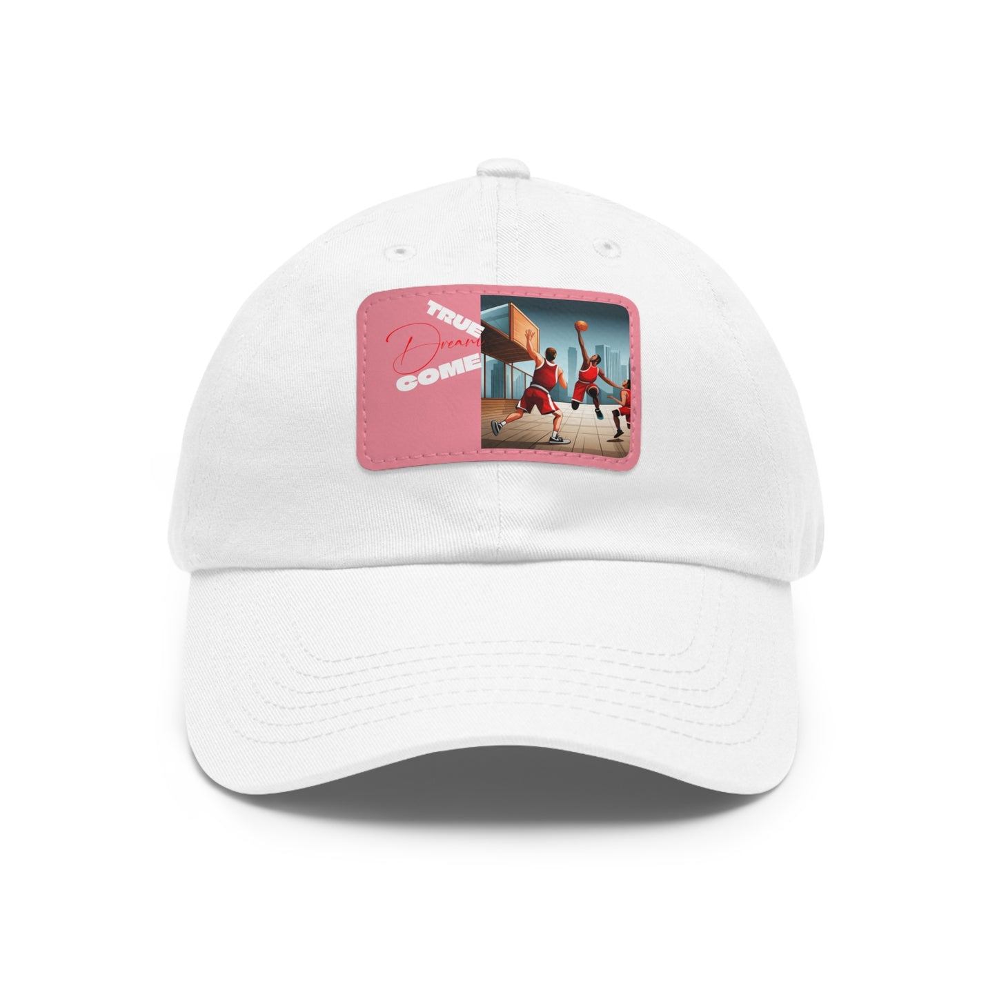 Dream Dad Hat with Leather Patch (Rectangle) - Available USA Only - Zion Legend Fashions