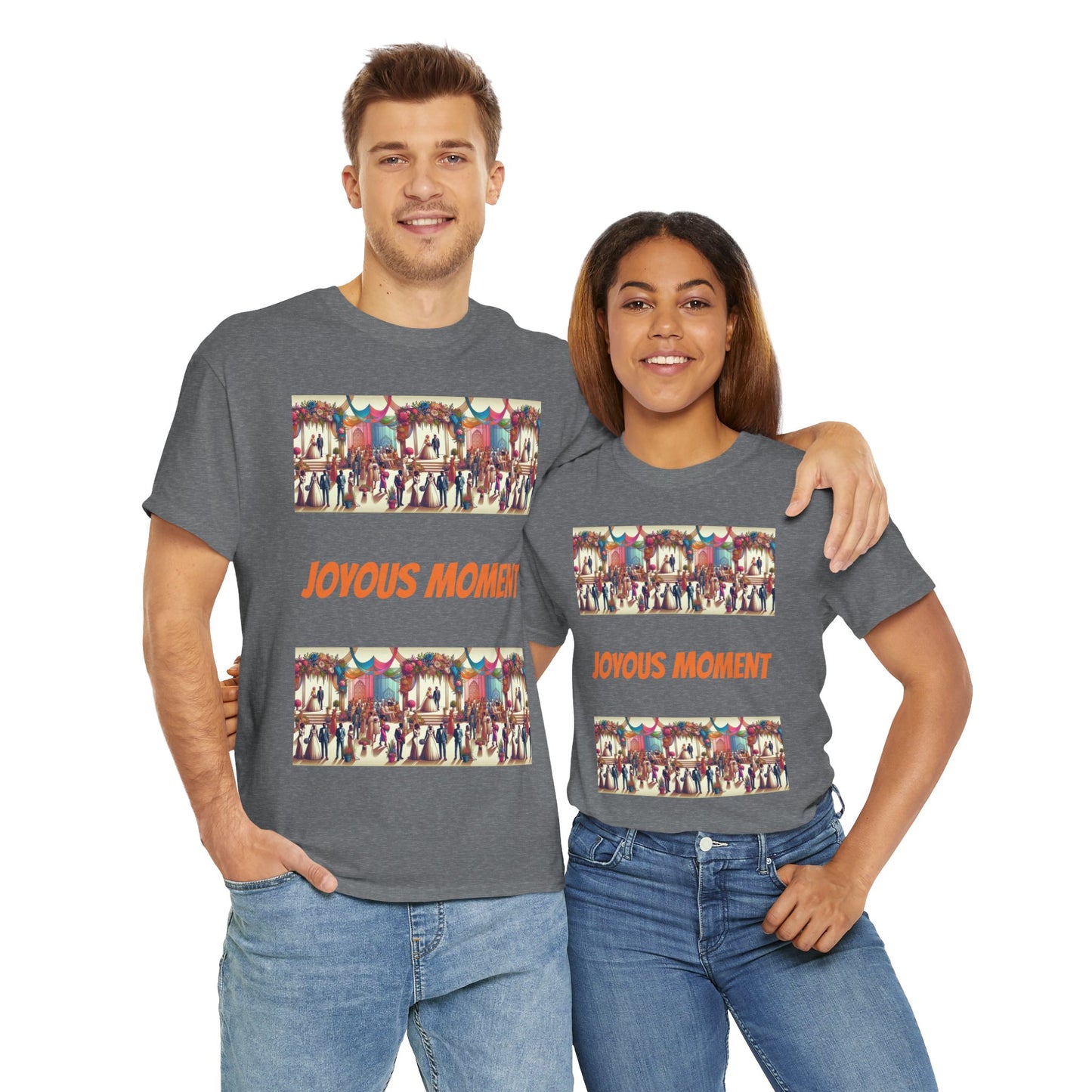 Joyous Moment Unisex Heavy Cotton Tee - Zion Legend Fashions