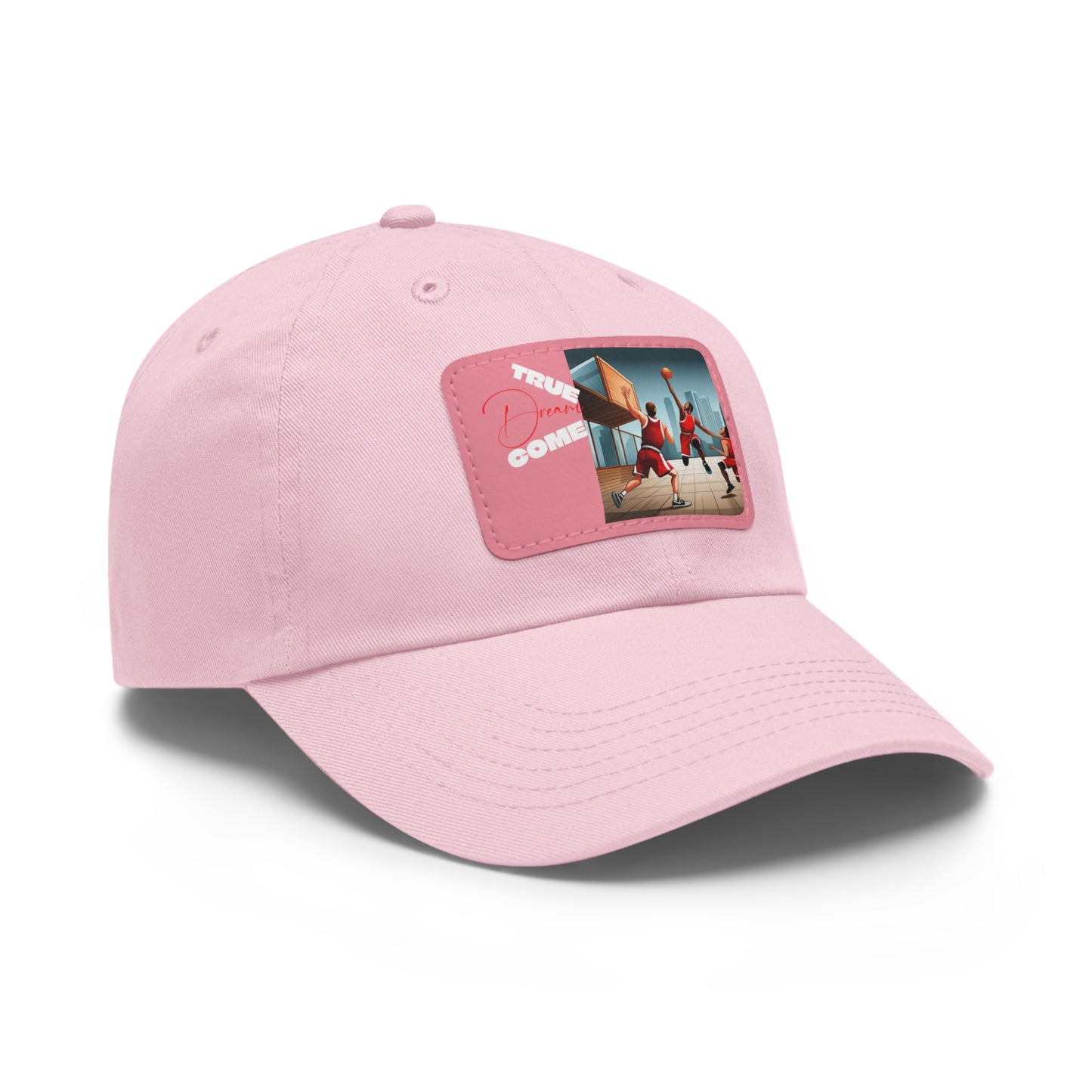 Dream Dad Hat with Leather Patch (Rectangle) - Available USA Only - Zion Legend Fashions