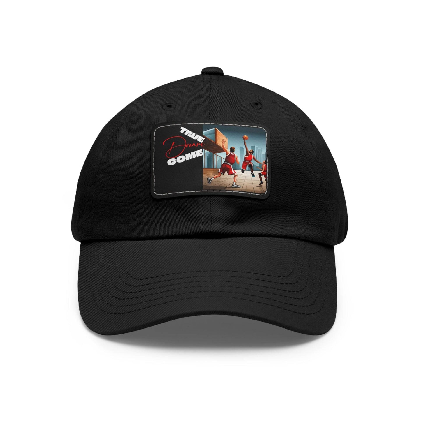 Dream Dad Hat with Leather Patch (Rectangle) - Available USA Only - Zion Legend Fashions