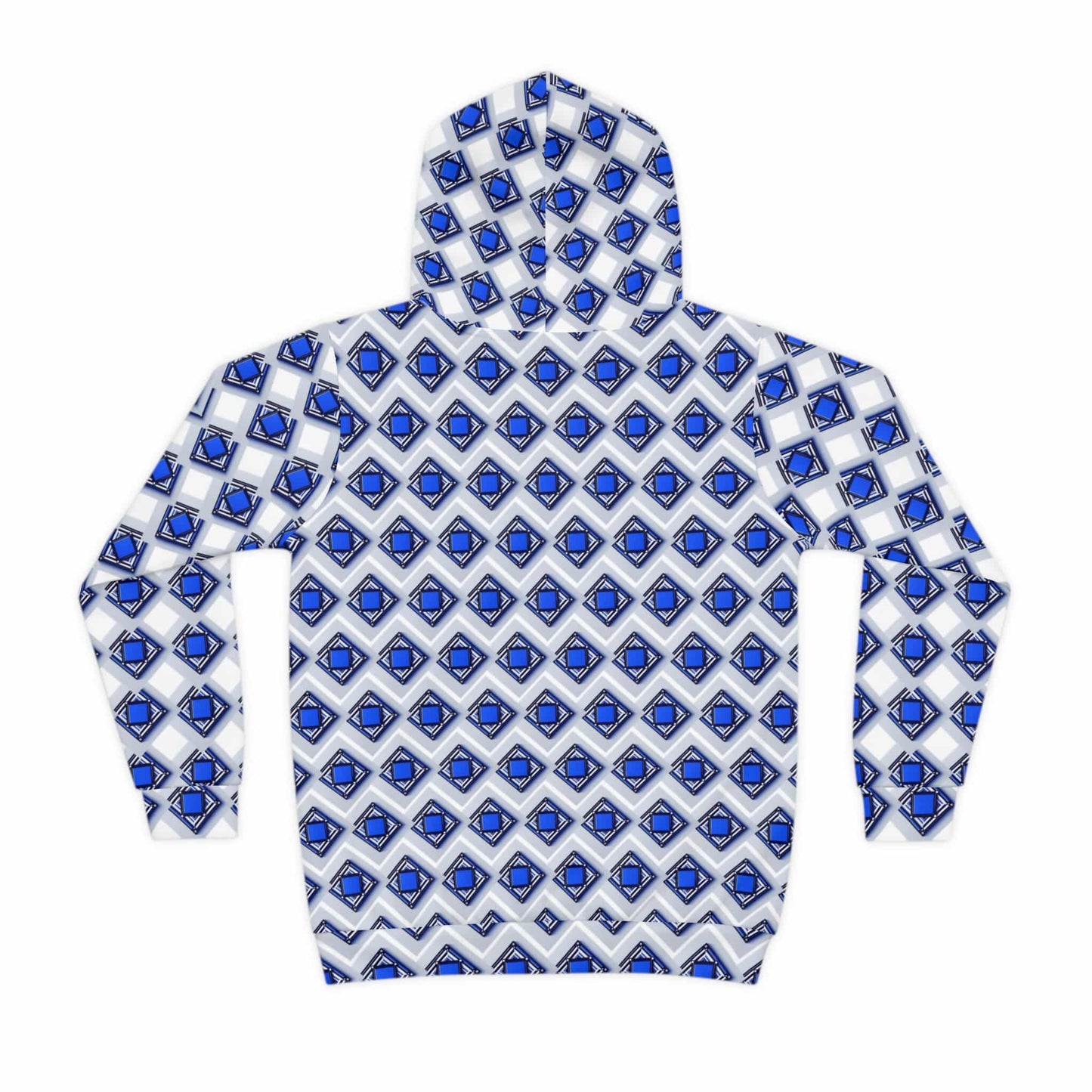 ZLF Blue Square Fashion Children's Hoodie - Zion Legend Fashions