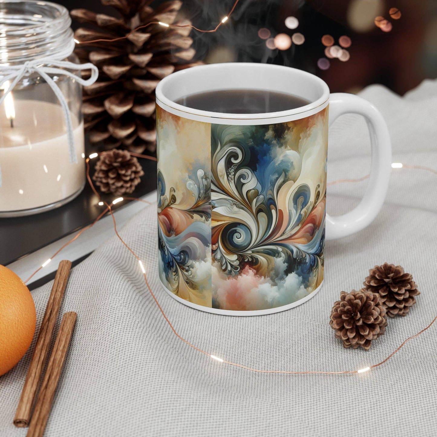 Beautiful Scrolls Mug 11oz - United States Only - Zion Legend Fashions