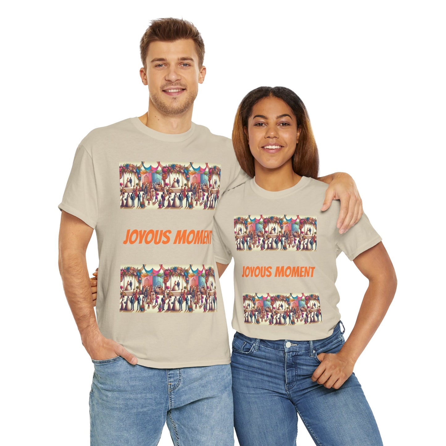 Joyous Moment Unisex Heavy Cotton Tee - Zion Legend Fashions