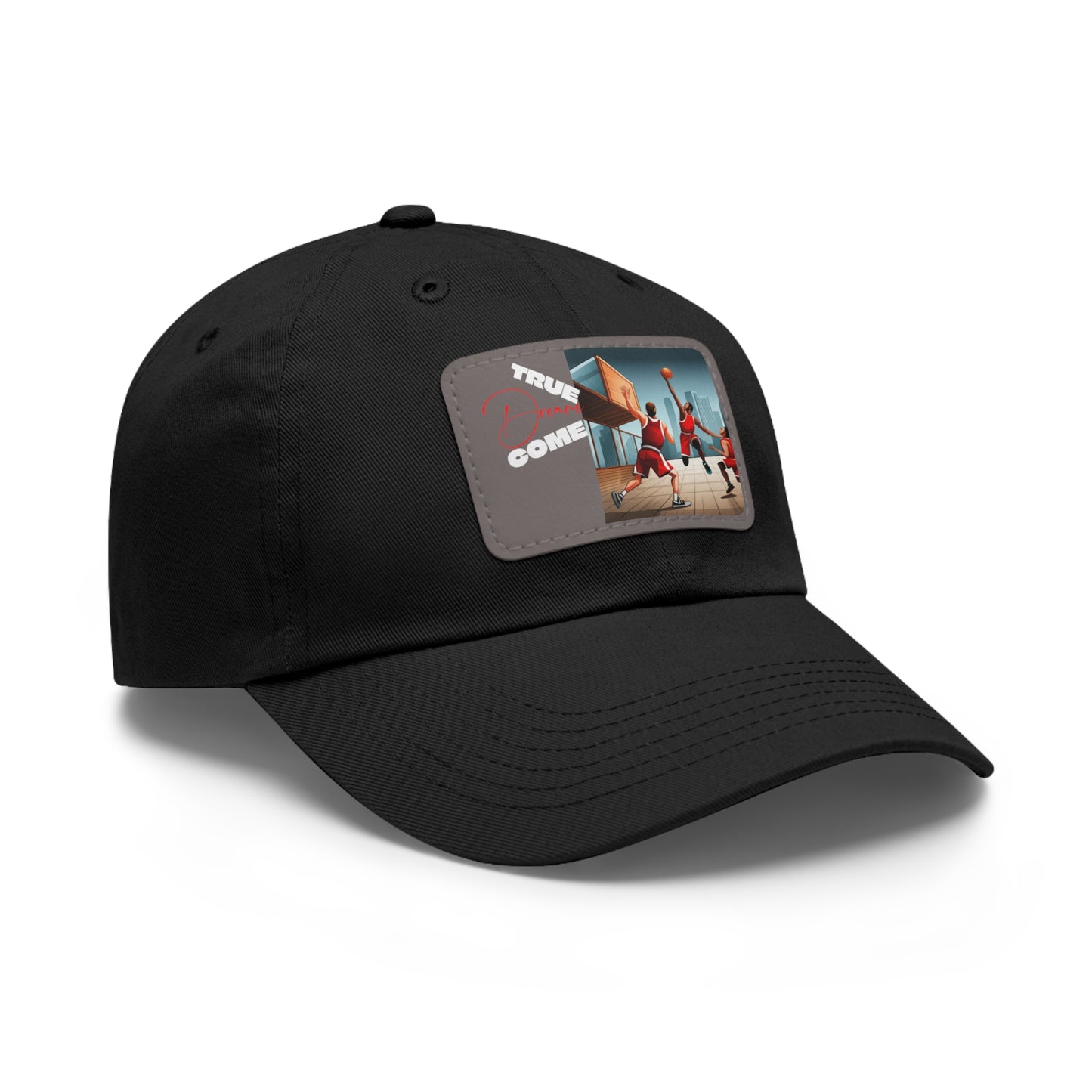 Dream Dad Hat with Leather Patch (Rectangle) - Available USA Only - Zion Legend Fashions