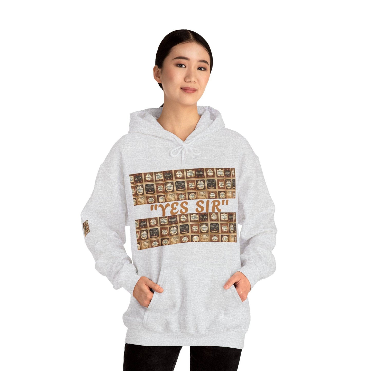 Yes Sir Unisex Heavy Blend™ Hooded Sweatshirt - Zion Legend Fashions