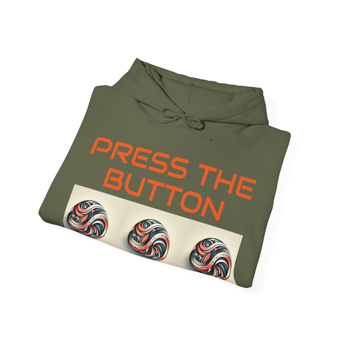 Press The Button Tex Heavy Blend™ Hooded Sweatshirt - Zion Legend Fashions