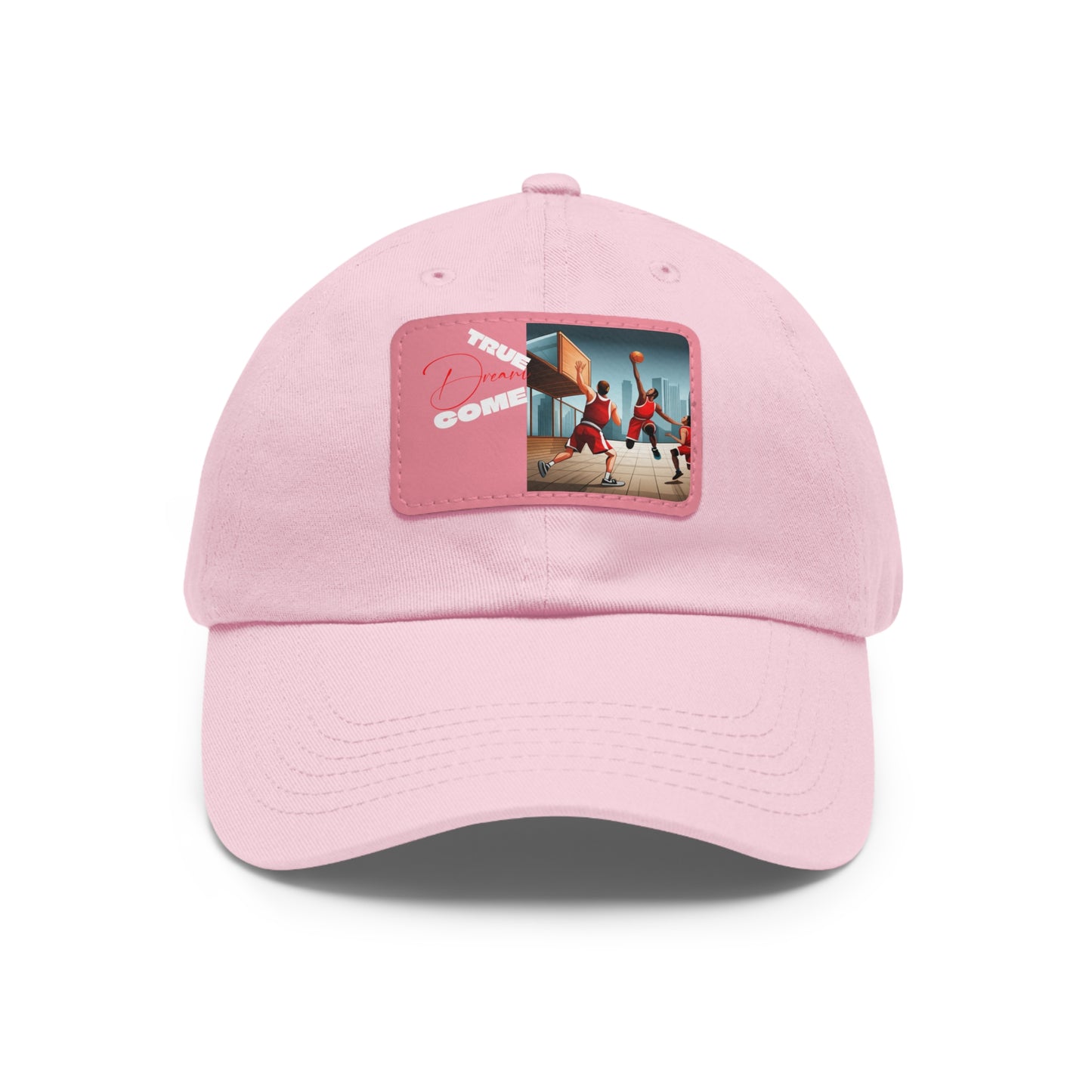 Dream Dad Hat with Leather Patch (Rectangle) - Available USA Only - Zion Legend Fashions