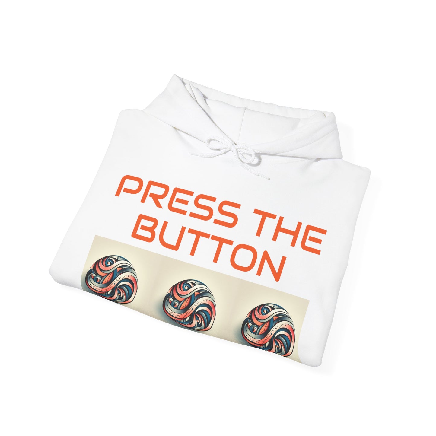 Press The Button Tex Heavy Blend™ Hooded Sweatshirt - Zion Legend Fashions