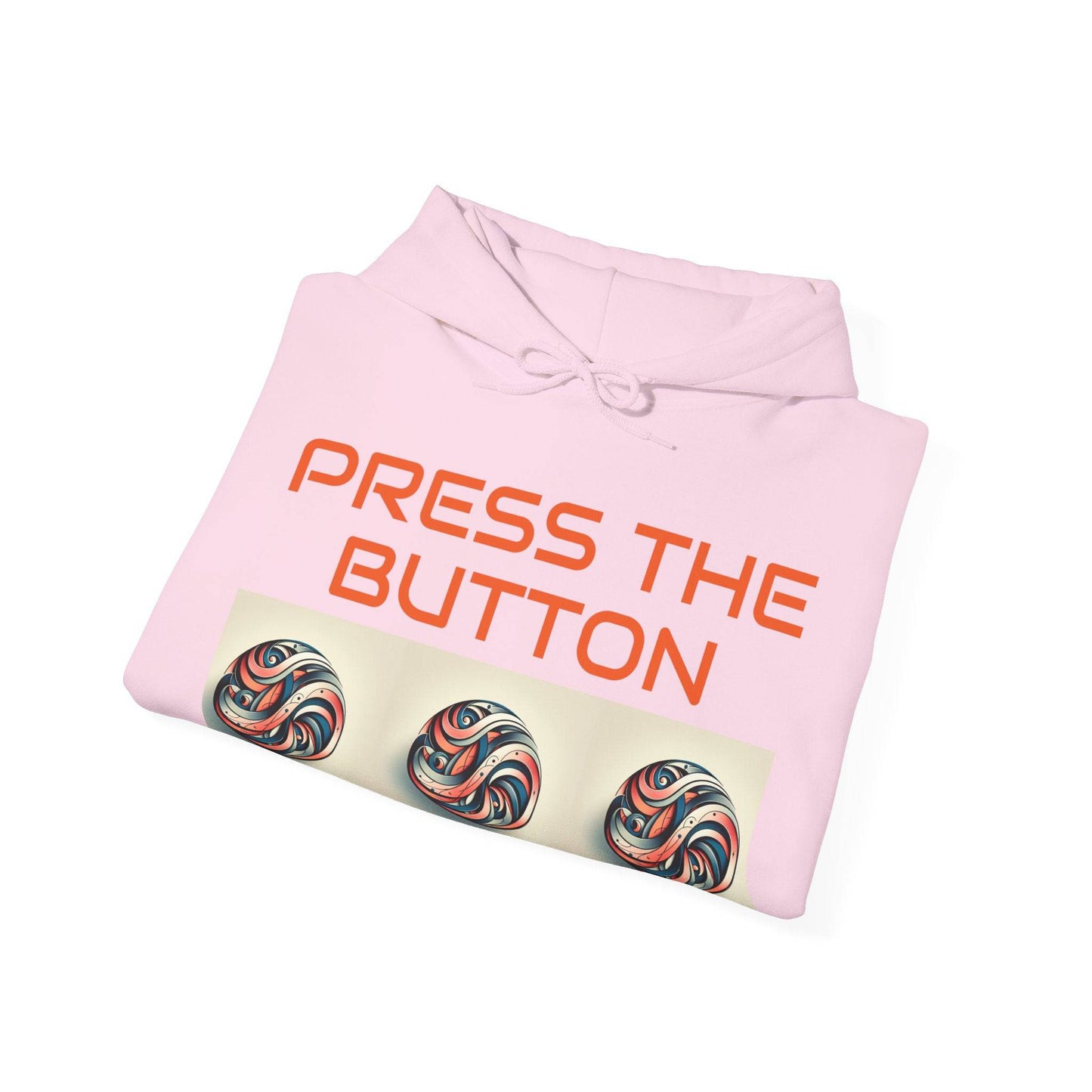 Press The Button Tex Heavy Blend™ Hooded Sweatshirt - Zion Legend Fashions