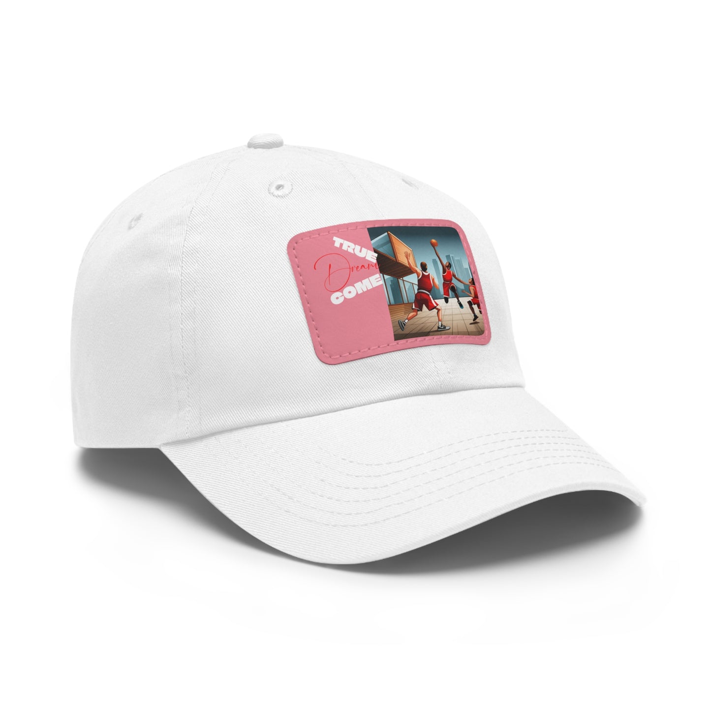 Dream Dad Hat with Leather Patch (Rectangle) - Available USA Only - Zion Legend Fashions