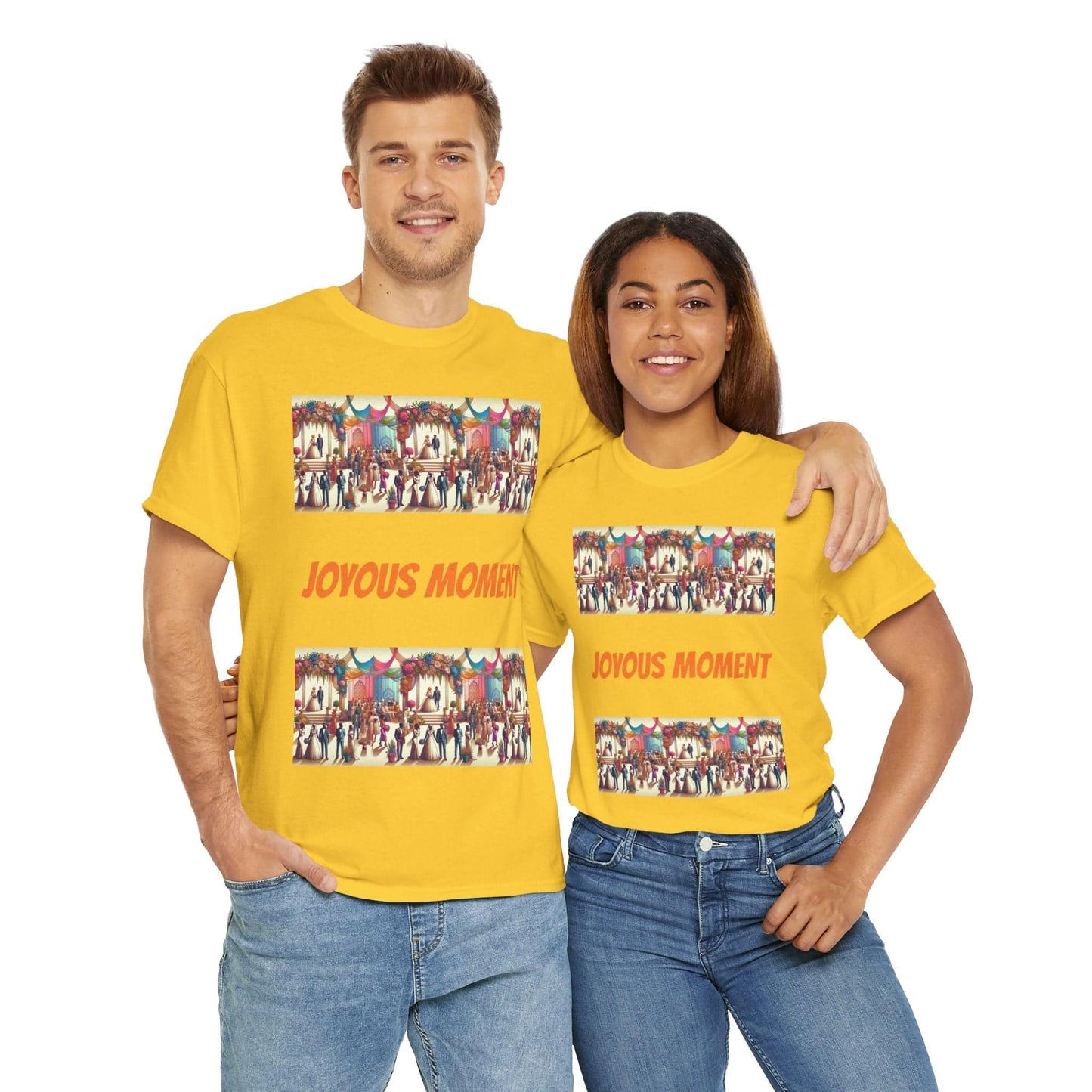 Joyous Moment Unisex Heavy Cotton Tee - Zion Legend Fashions