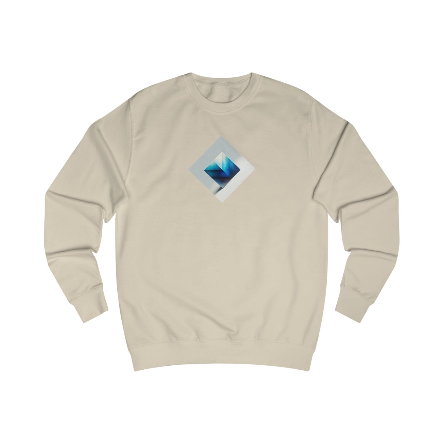 Square Blue Men's Sweatshirt - Zion Legend Fashions