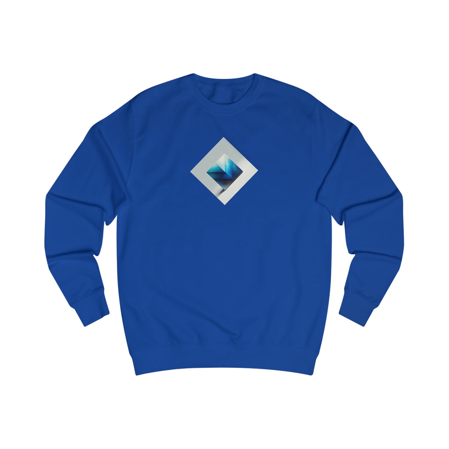 Square Blue Men's Sweatshirt - Zion Legend Fashions