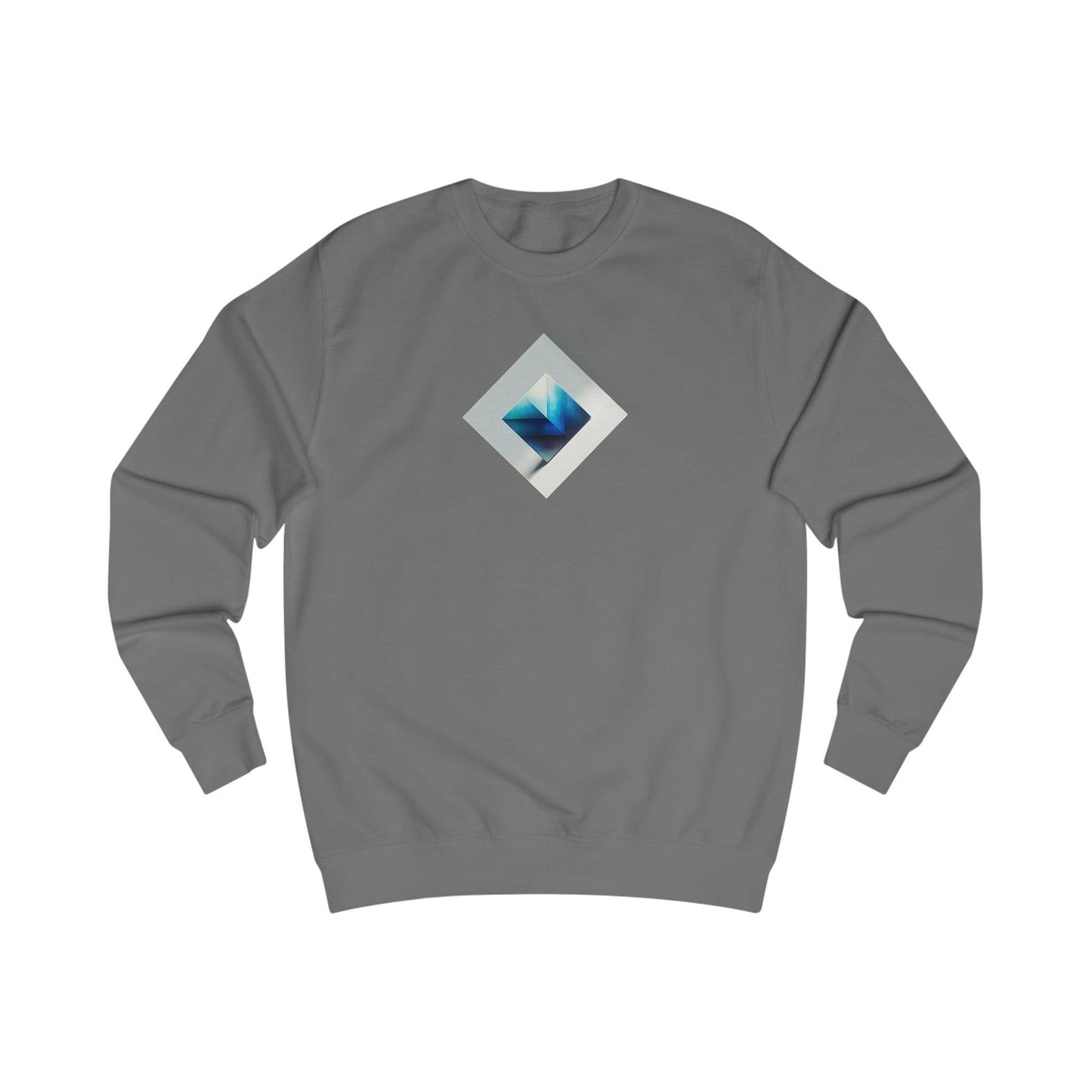Square Blue Men's Sweatshirt - Zion Legend Fashions
