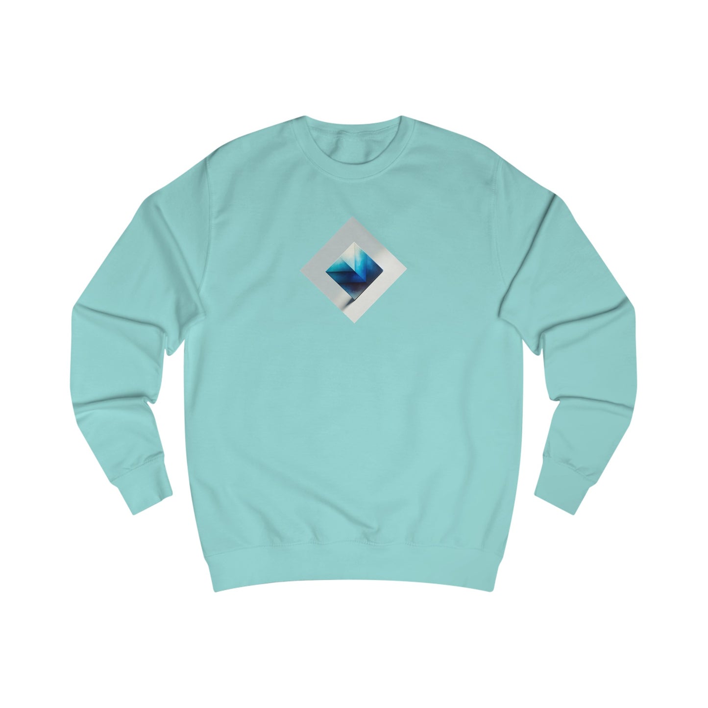 Square Blue Men's Sweatshirt - Zion Legend Fashions