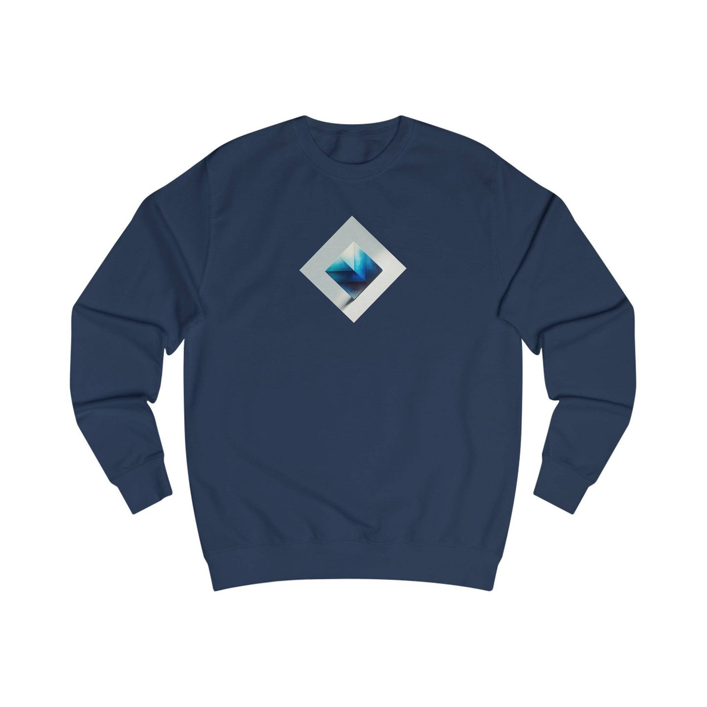 Square Blue Men's Sweatshirt - Zion Legend Fashions