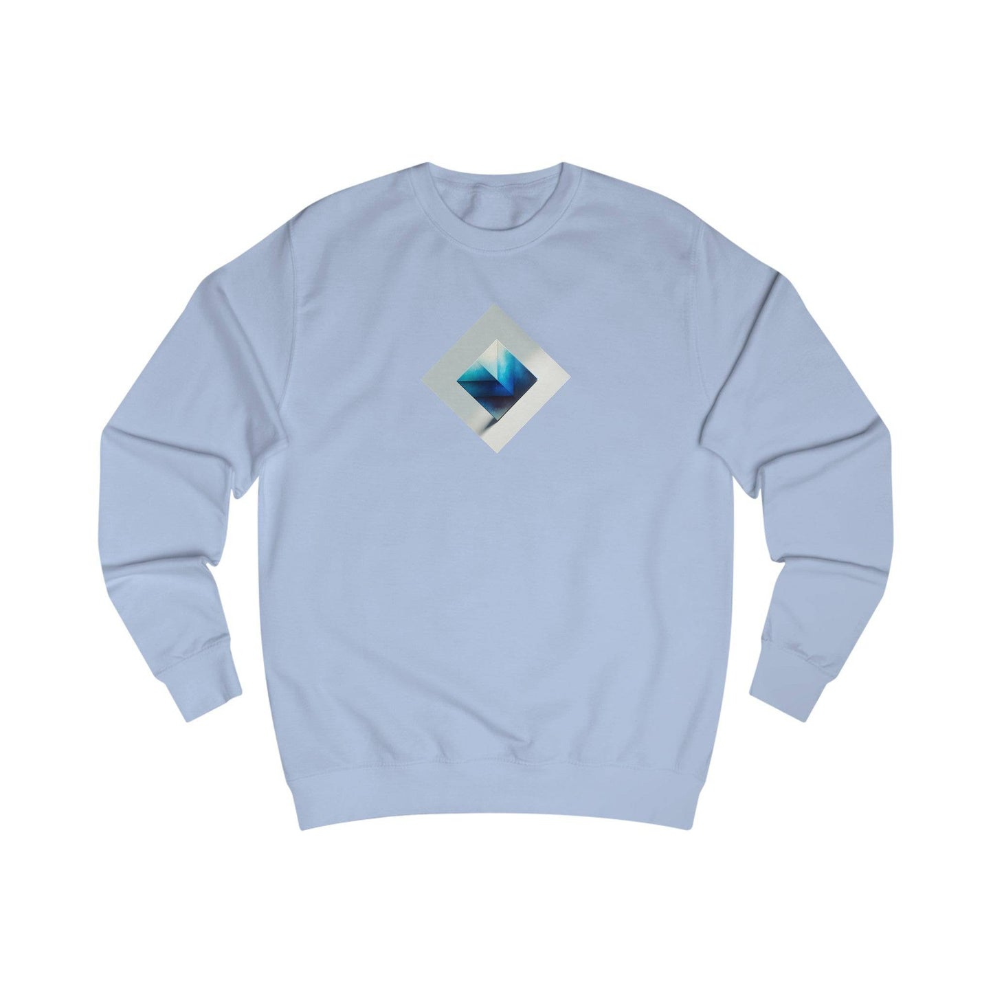 Square Blue Men's Sweatshirt - Zion Legend Fashions