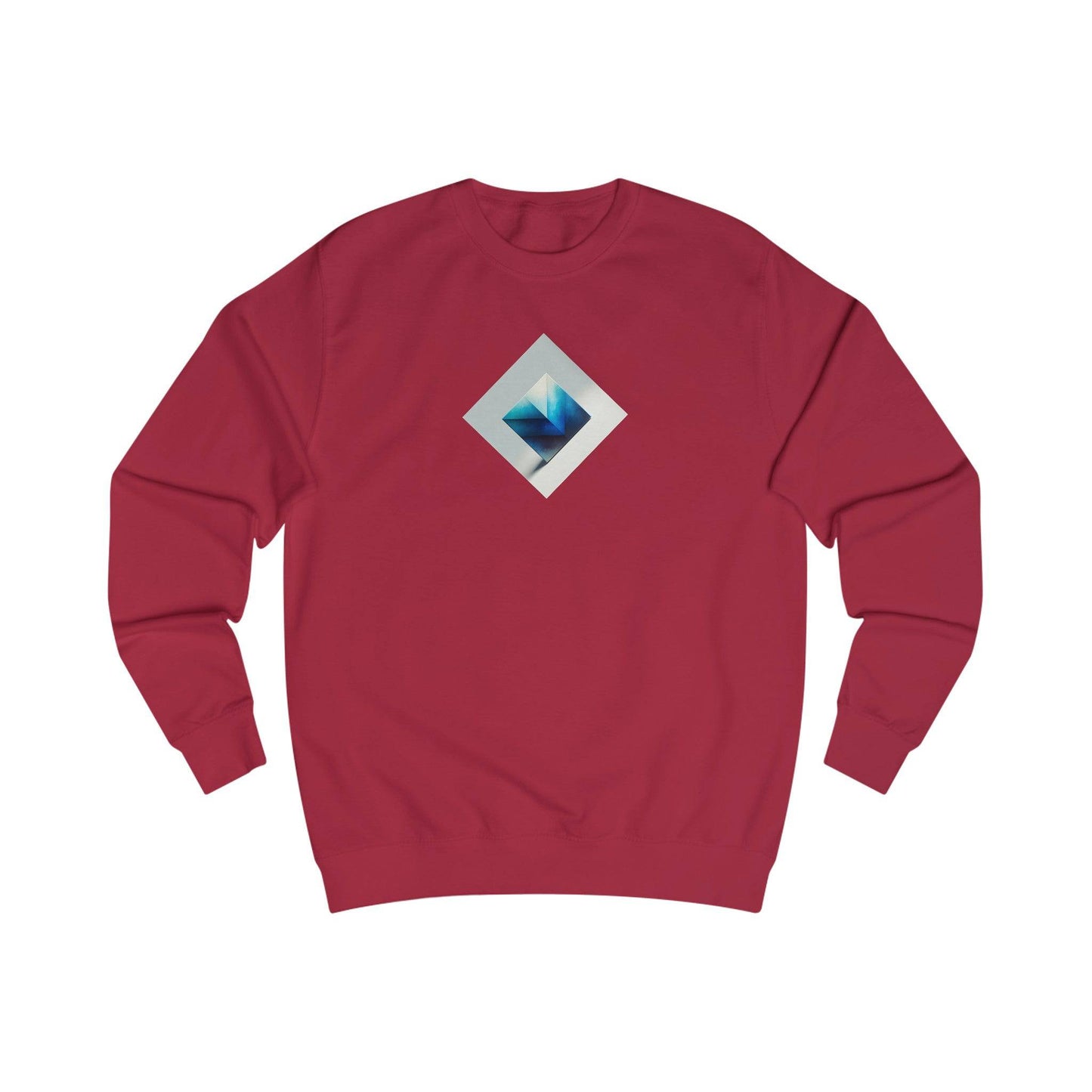Square Blue Men's Sweatshirt - Zion Legend Fashions