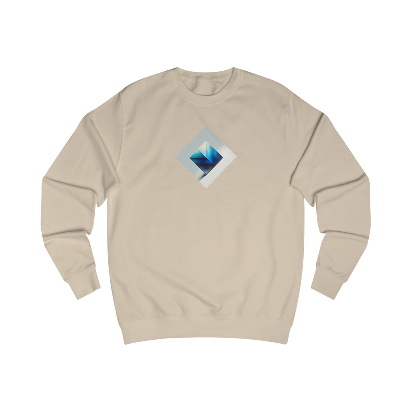 Square Blue Men's Sweatshirt - Zion Legend Fashions