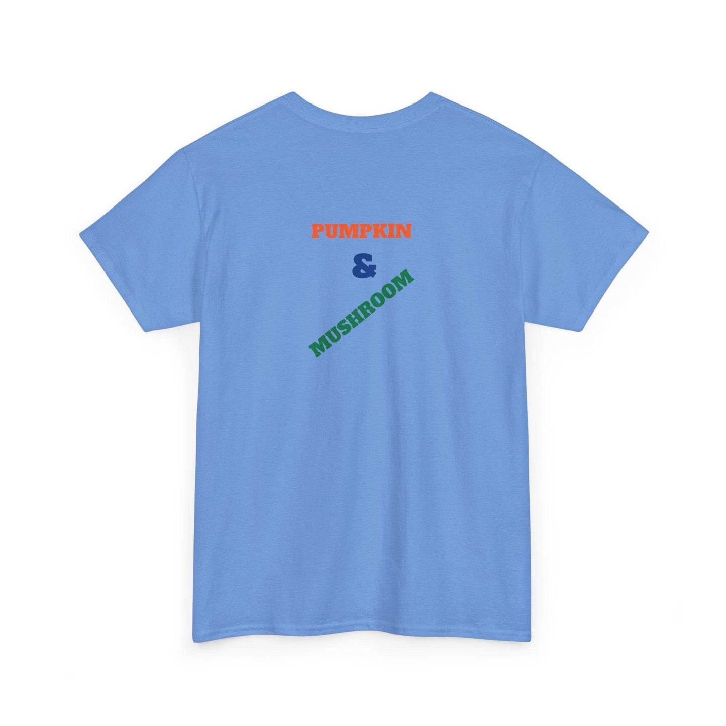Pumpkin & Mushroom Unisex Heavy Cotton Tee - Zion Legend Fashions