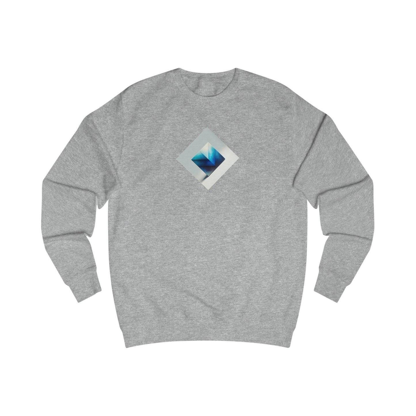 Square Blue Men's Sweatshirt - Zion Legend Fashions