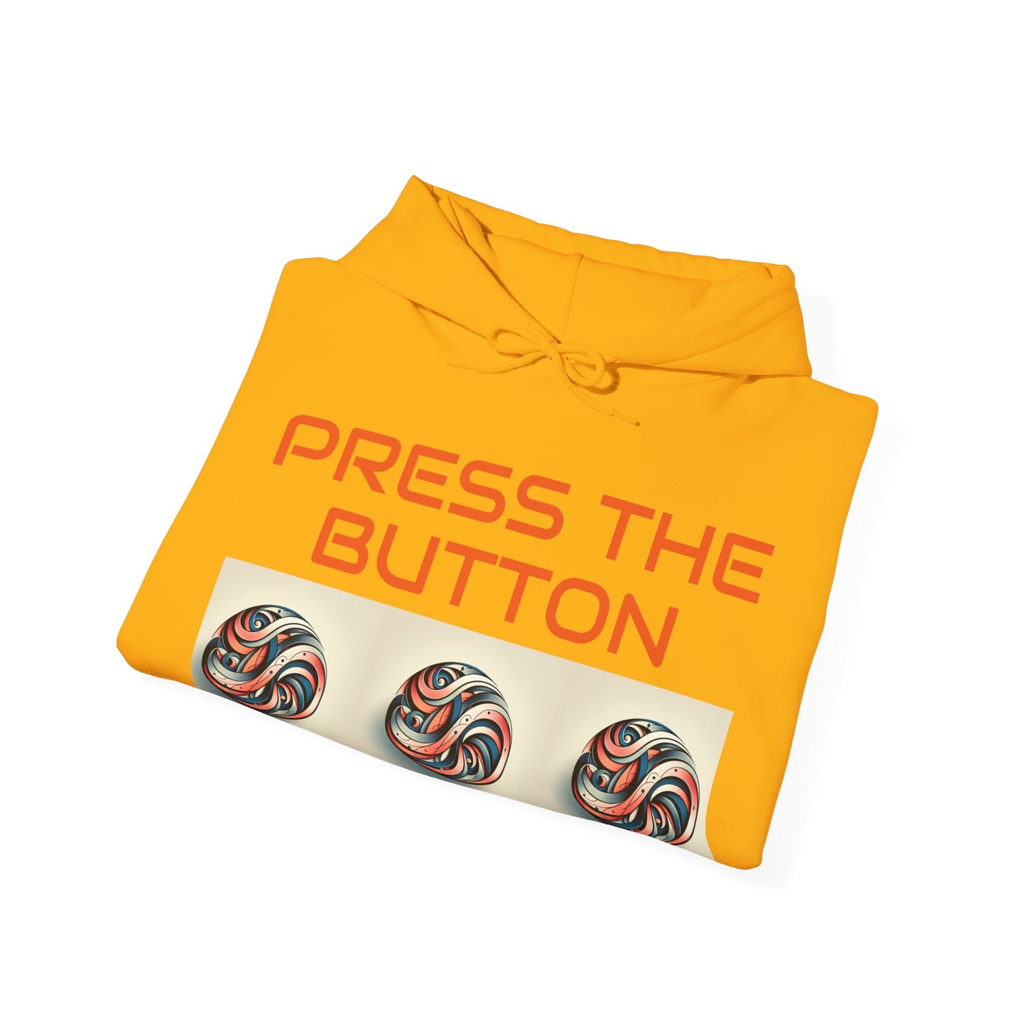 Press The Button Tex Heavy Blend™ Hooded Sweatshirt - Zion Legend Fashions
