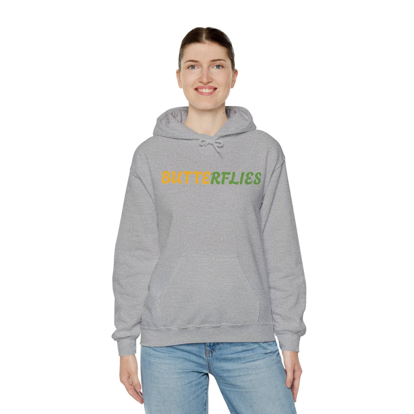 Butterflies Unisex Heavy Blend™ Hooded Sweatshirt - Zion Legend Fashions