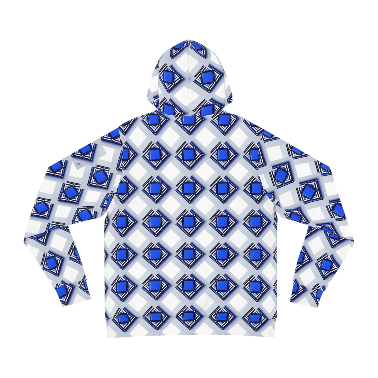 ZLF Blue Square Adult's Fashion Hoodie - Zion Legend Fashions