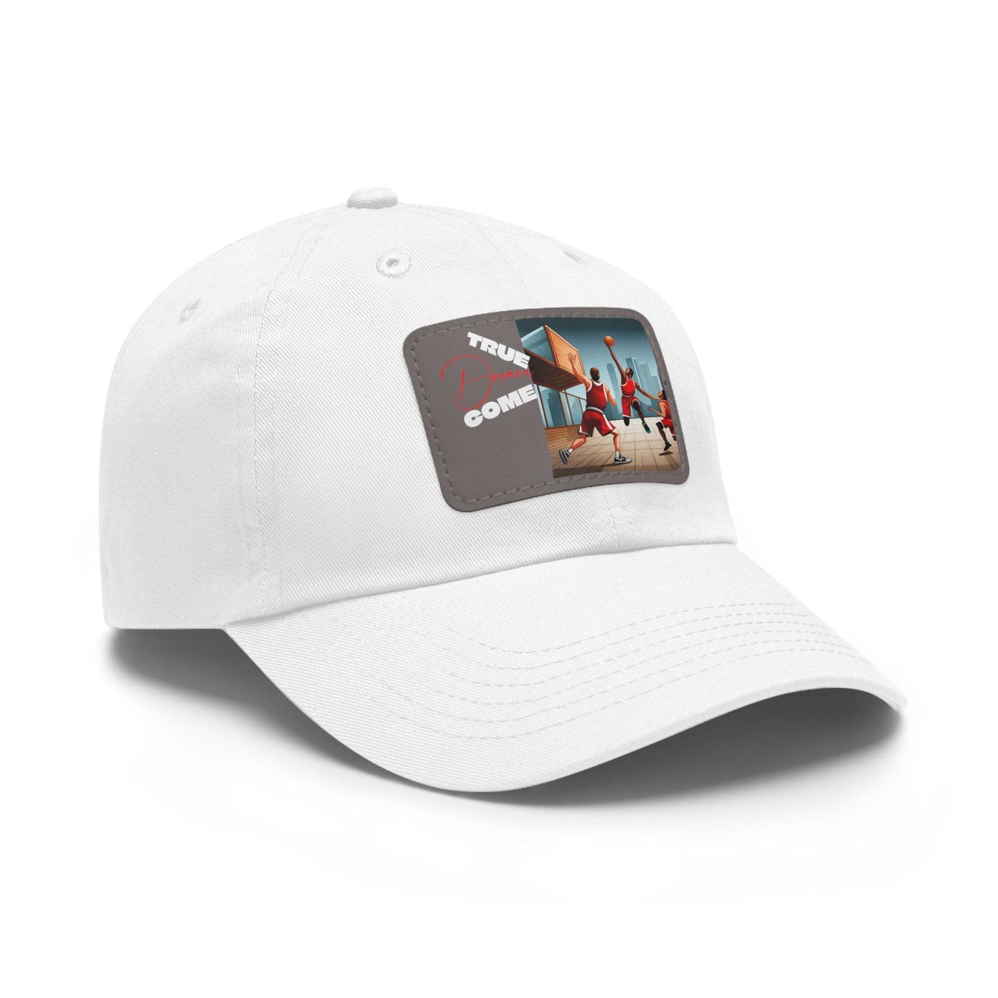 Dream Dad Hat with Leather Patch (Rectangle) - Available USA Only - Zion Legend Fashions