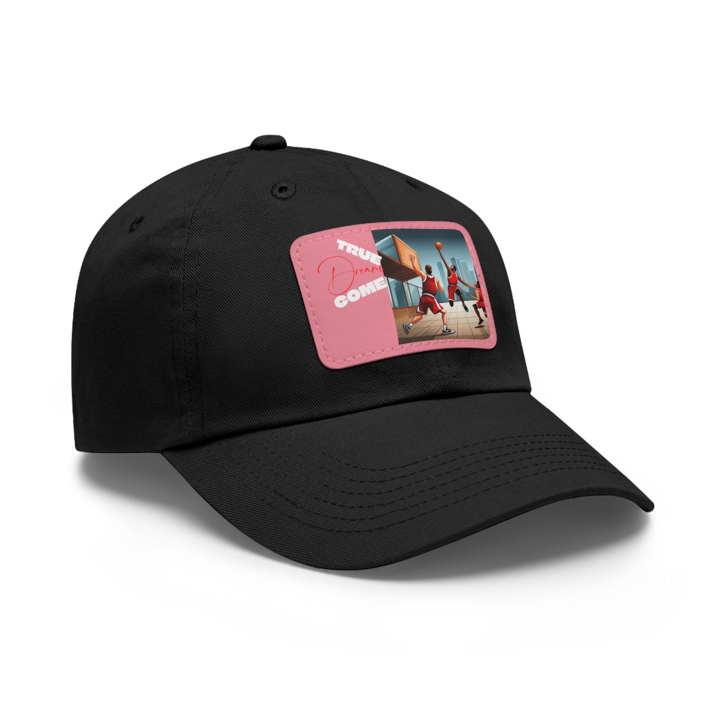 Dream Dad Hat with Leather Patch (Rectangle) - Available USA Only - Zion Legend Fashions