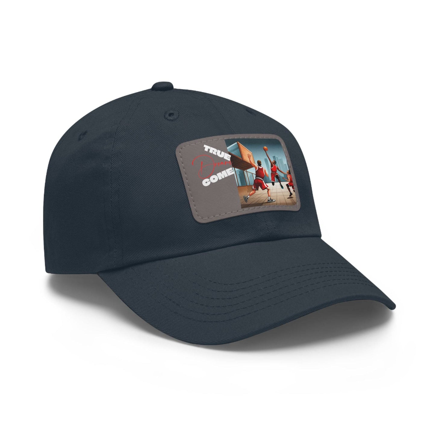 Dream Dad Hat with Leather Patch (Rectangle) - Available USA Only - Zion Legend Fashions