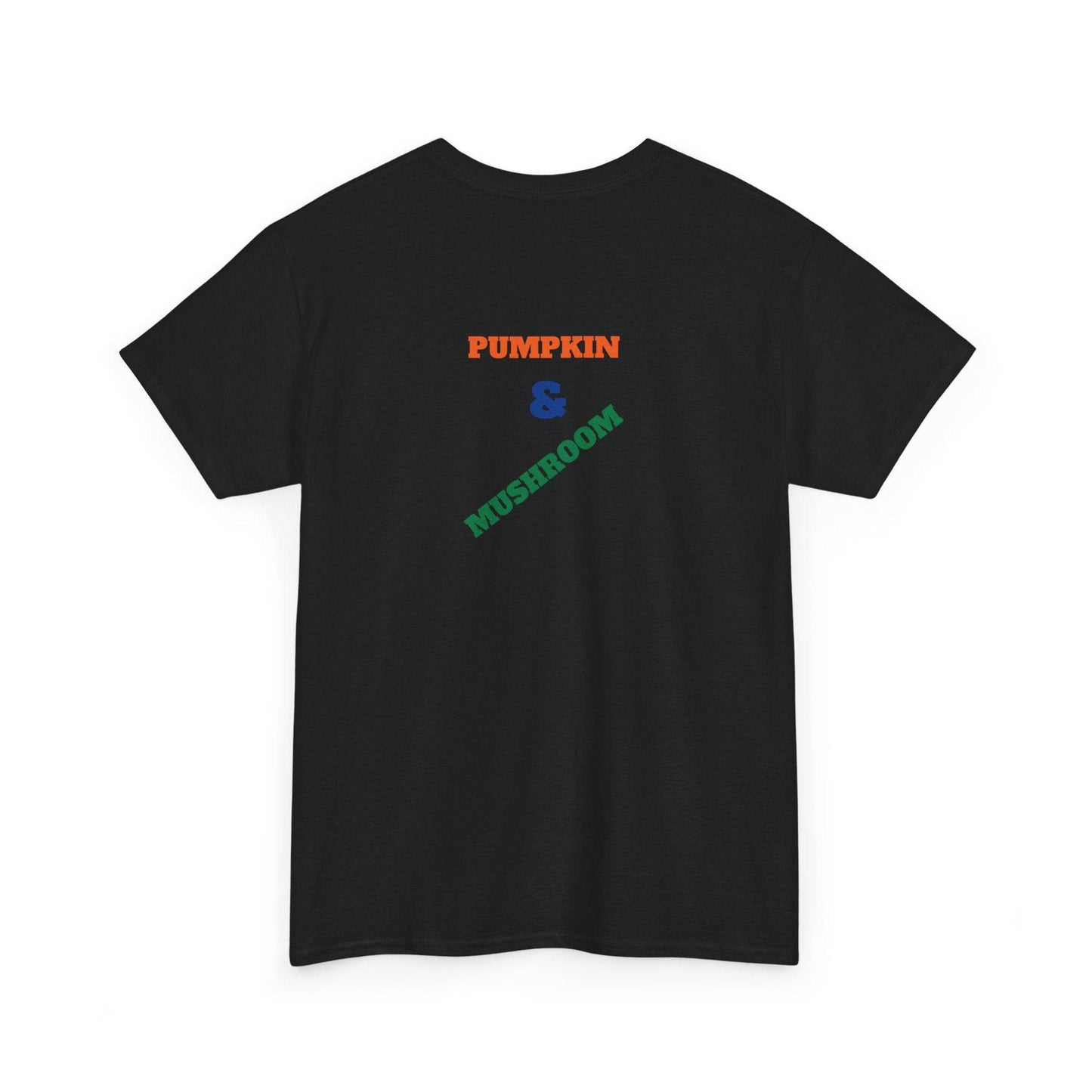 Pumpkin & Mushroom Unisex Heavy Cotton Tee - Zion Legend Fashions