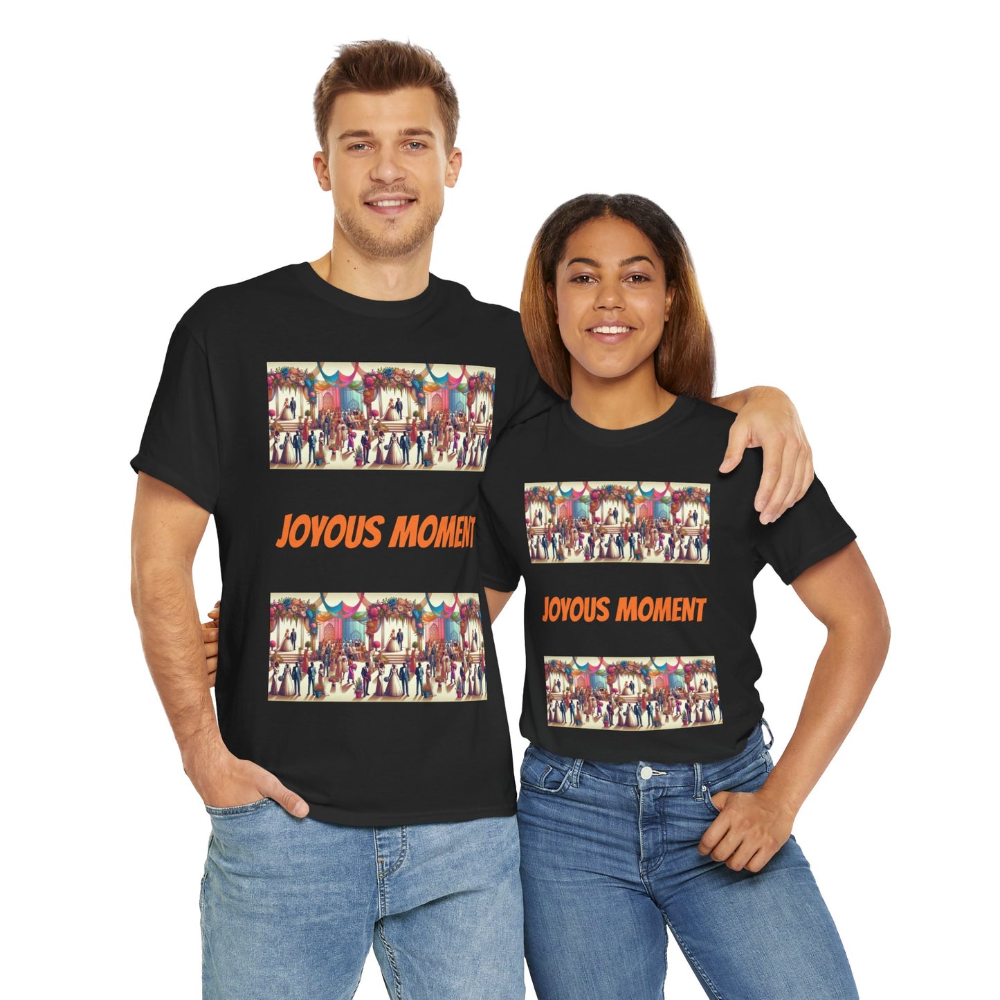 Joyous Moment Unisex Heavy Cotton Tee - Zion Legend Fashions