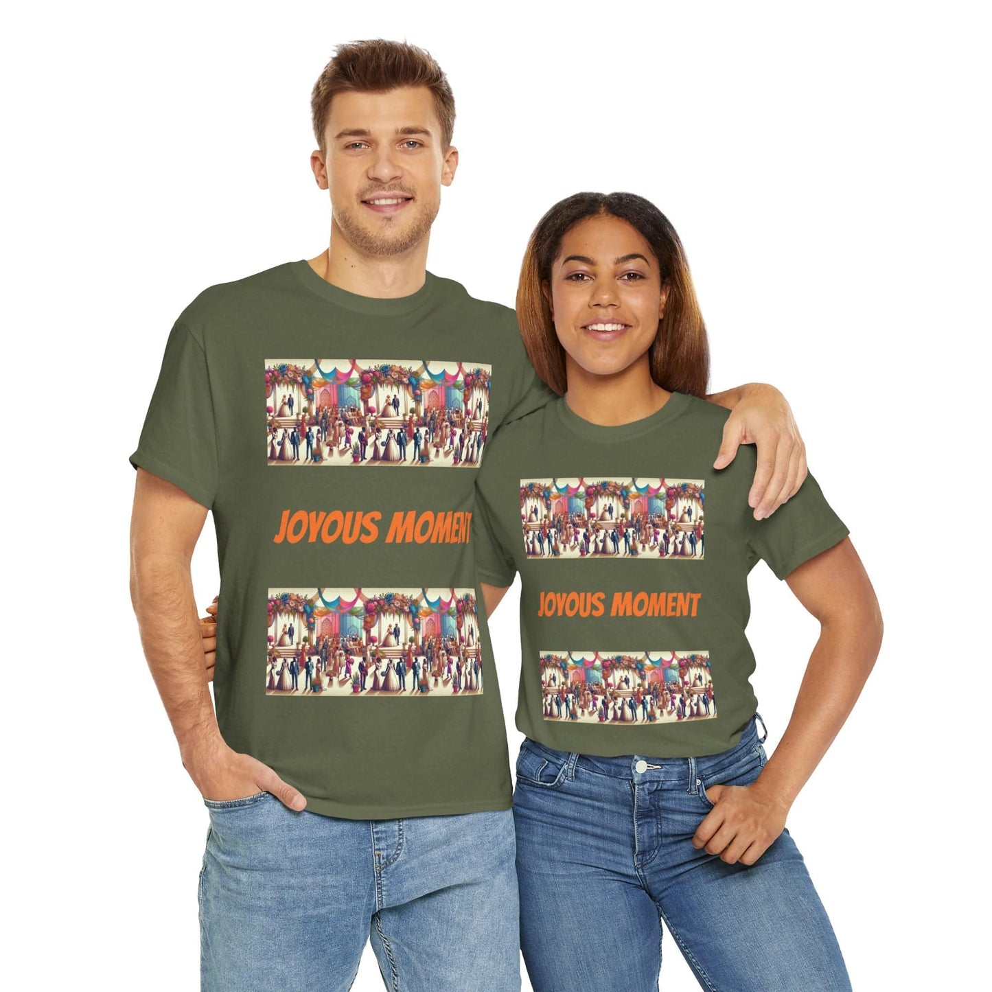 Joyous Moment Unisex Heavy Cotton Tee - Zion Legend Fashions