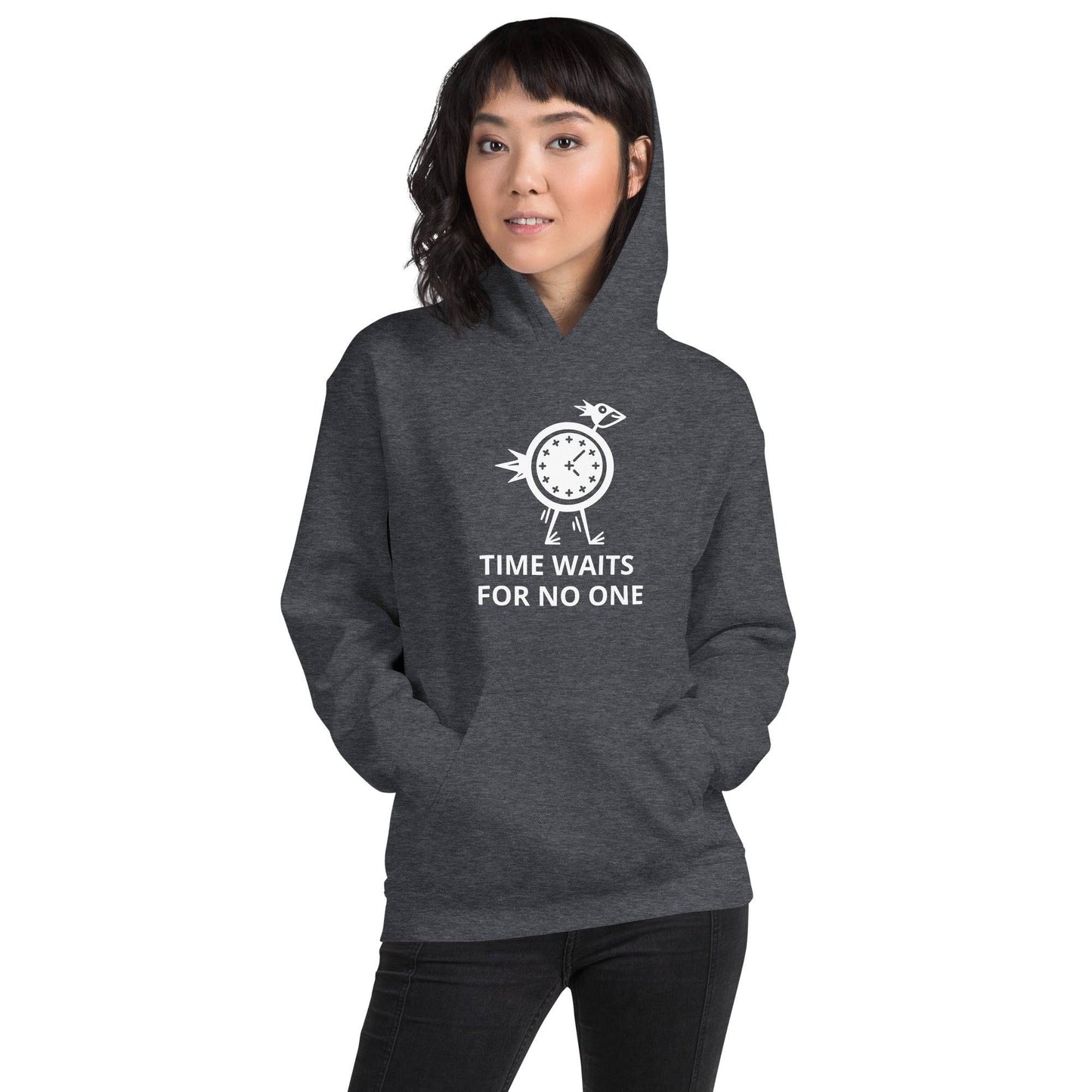 Time Waits for No One Gildan 8500 Unisex Hoodie - Zion Legend Fashions