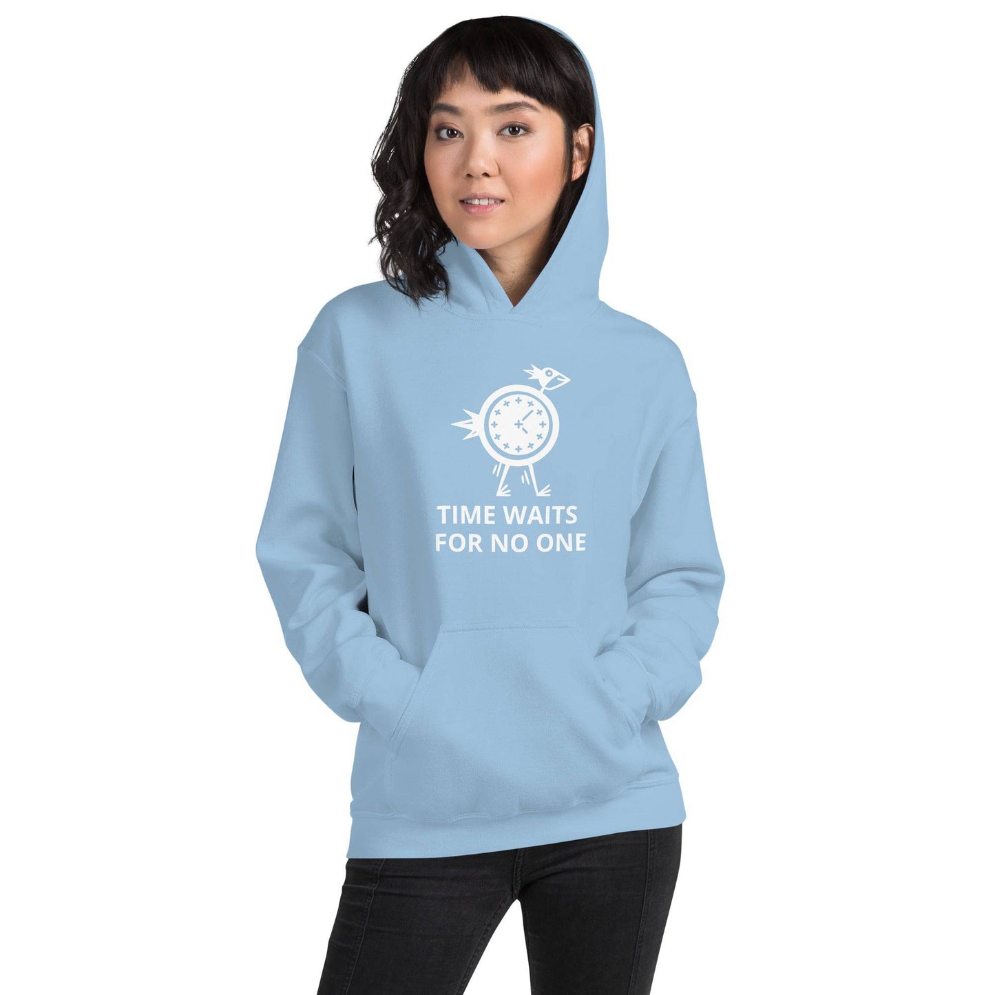 Time Waits for No One Gildan 8500 Unisex Hoodie - Zion Legend Fashions