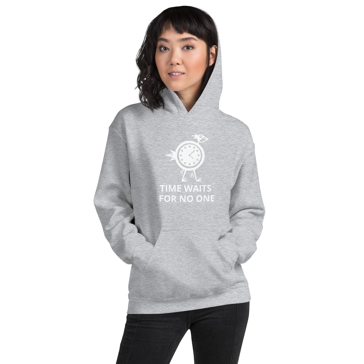 Time Waits for No One Gildan 8500 Unisex Hoodie - Zion Legend Fashions