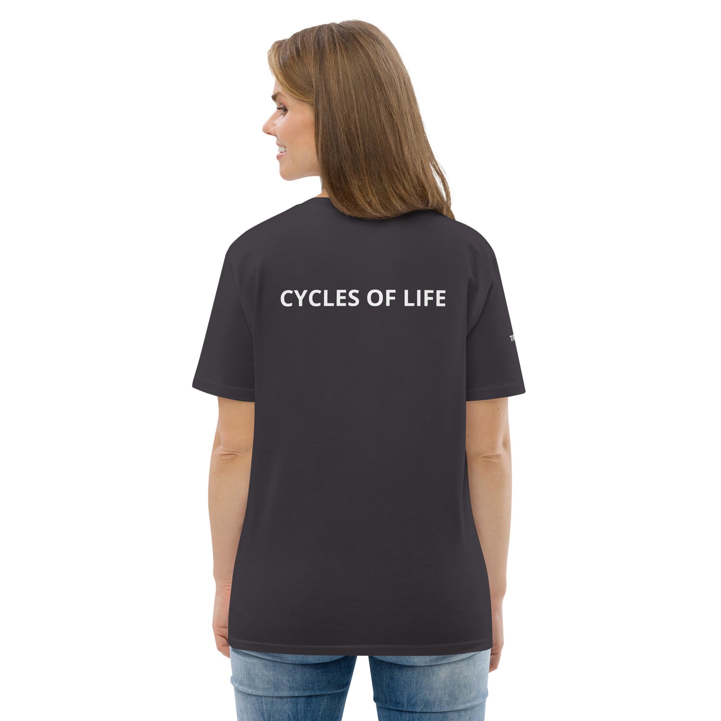 TIME WAITS FOR NO ONE Unisex organic cotton t-shirt - Zion Legend Fashions