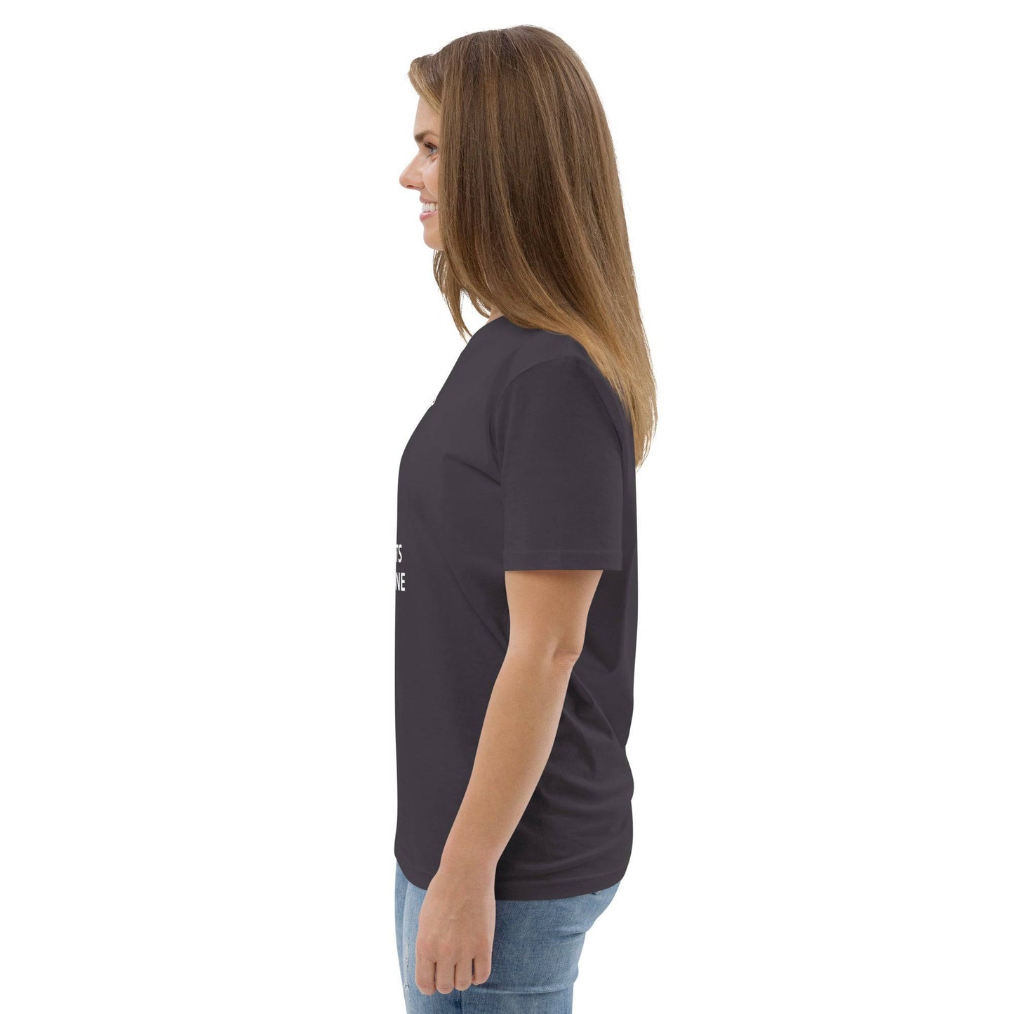 TIME WAITS FOR NO ONE Unisex organic cotton t-shirt - Zion Legend Fashions