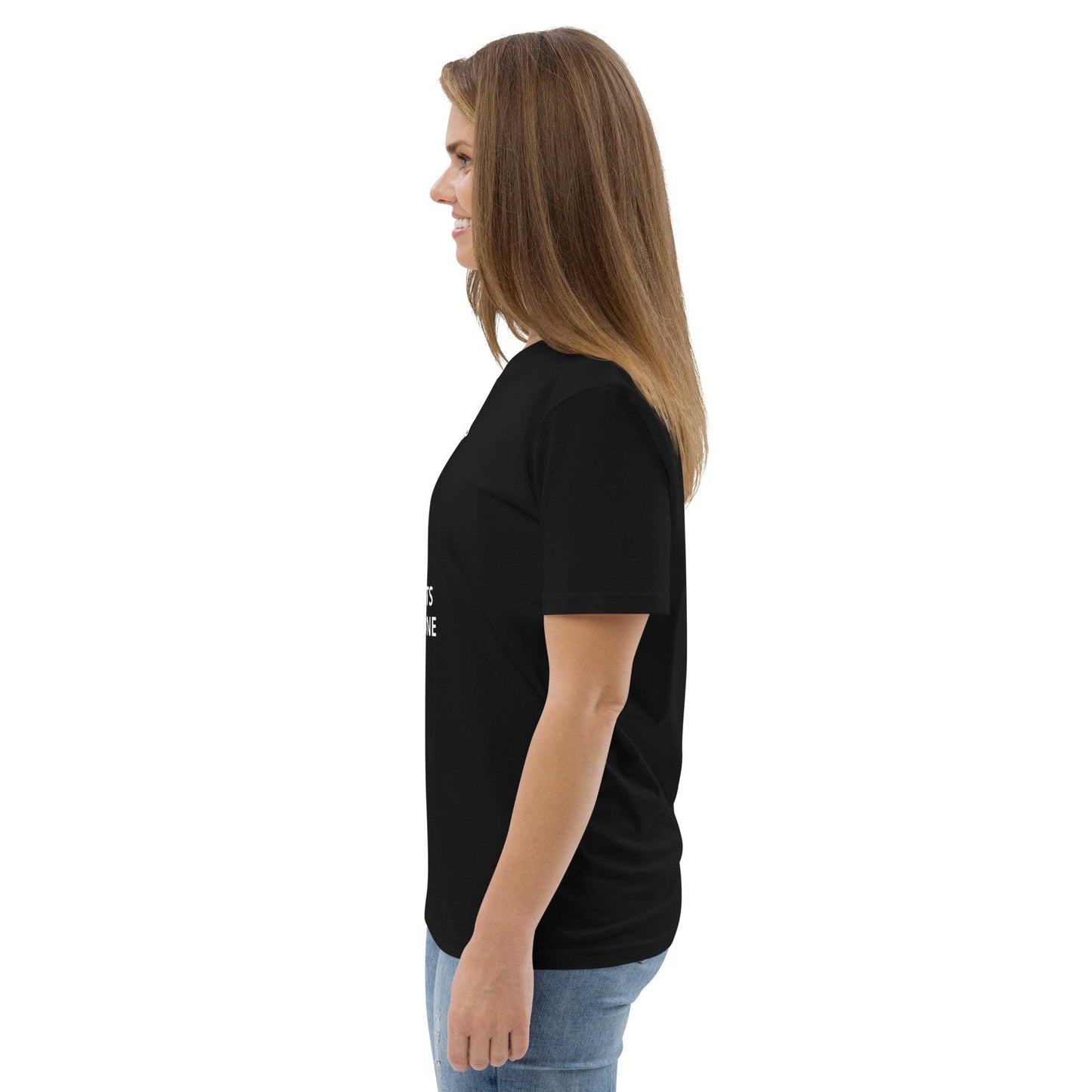 TIME WAITS FOR NO ONE Unisex organic cotton t-shirt - Zion Legend Fashions