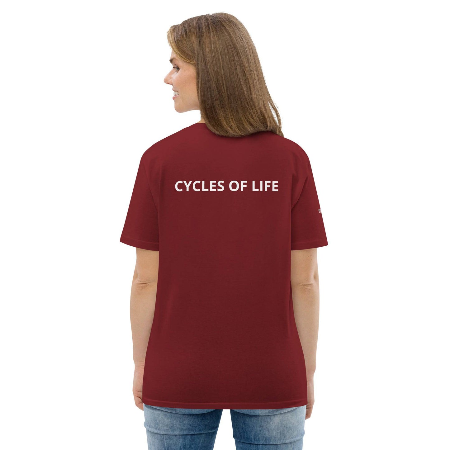 TIME WAITS FOR NO ONE Unisex organic cotton t-shirt - Zion Legend Fashions